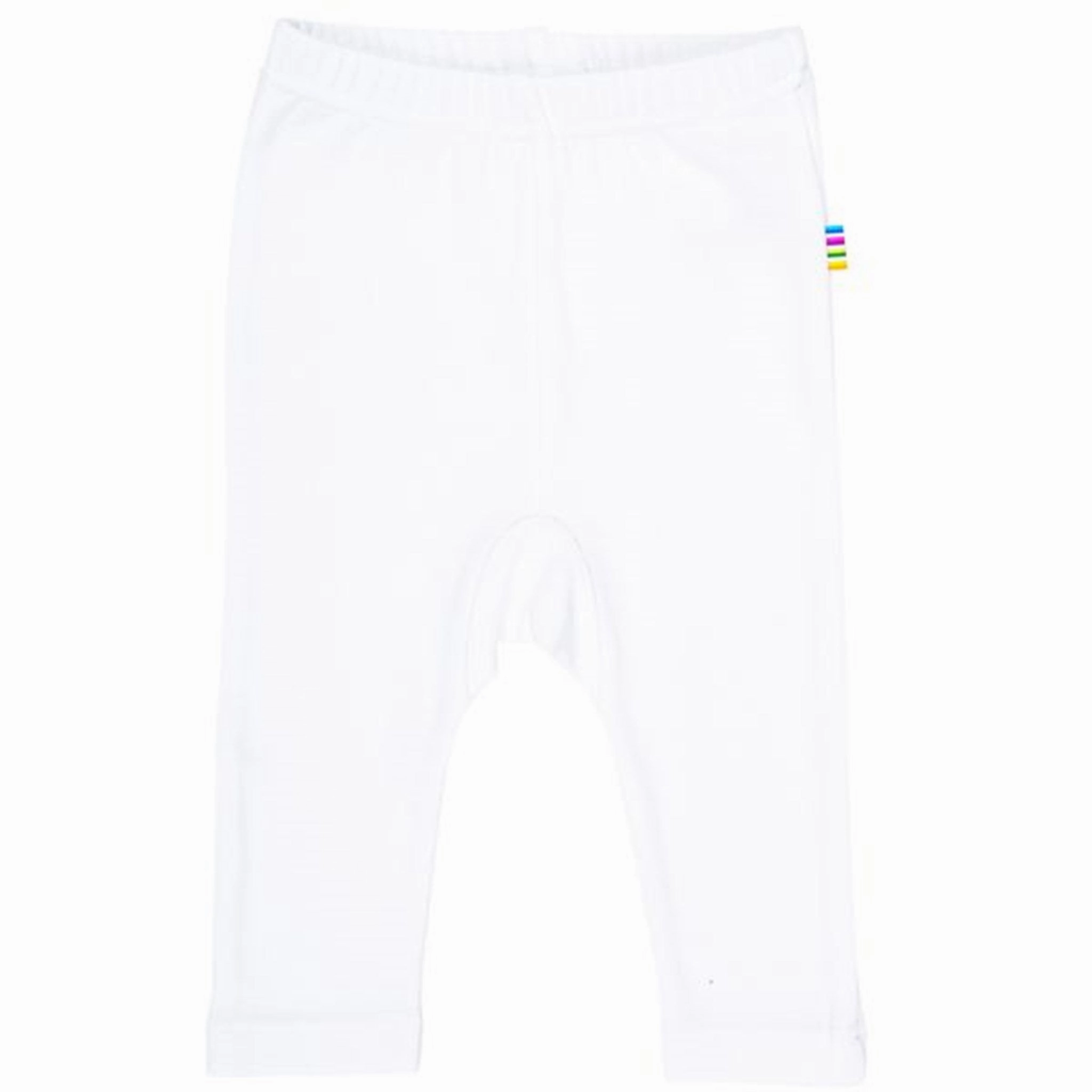 Joha Leggings Cotton White Plus Size Soft Touch Plus Size Fade Resistant