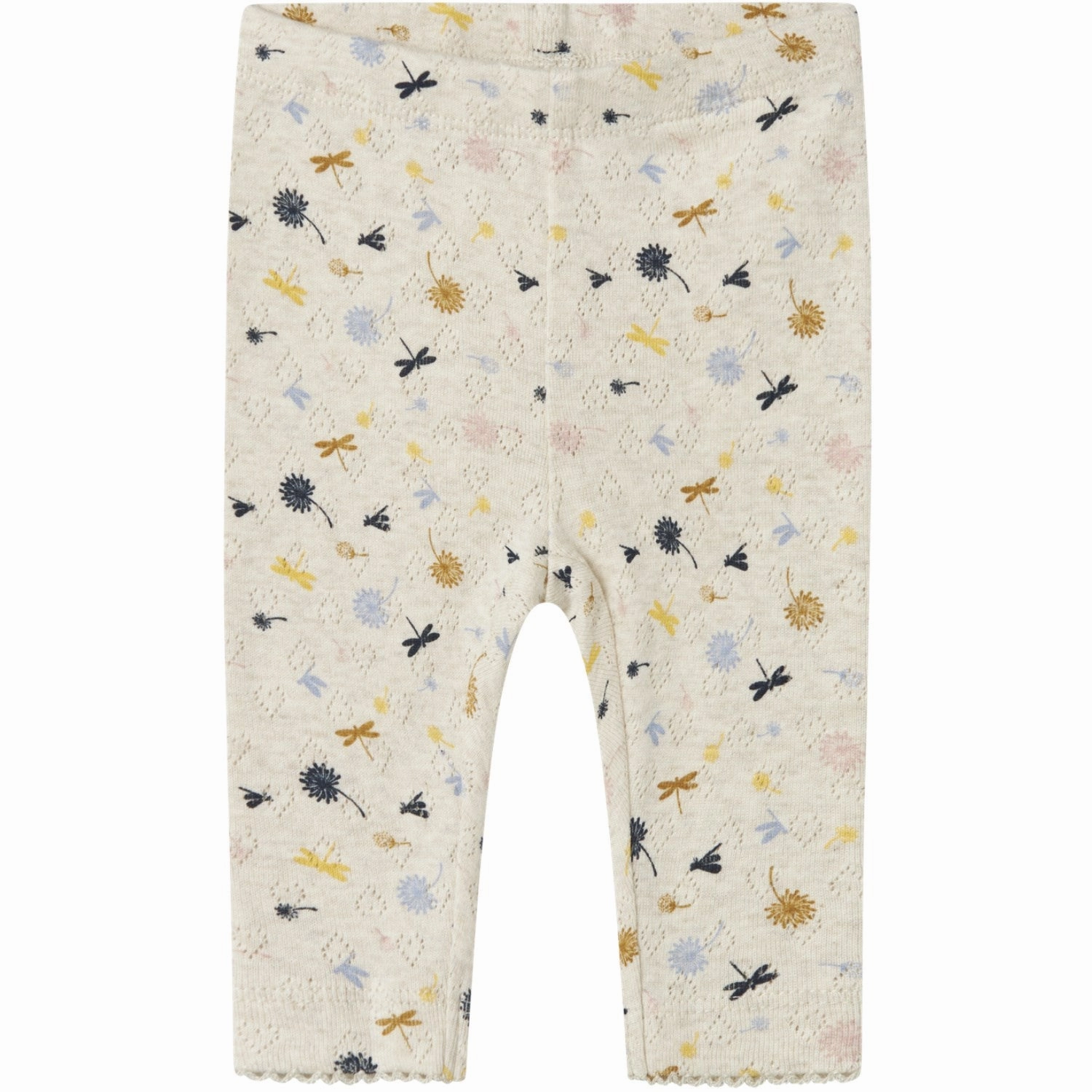 Name It Peyote Melange Nbfkoral Leggings Outdoor Lover Moisture Wicking City Walk Minimalist Style