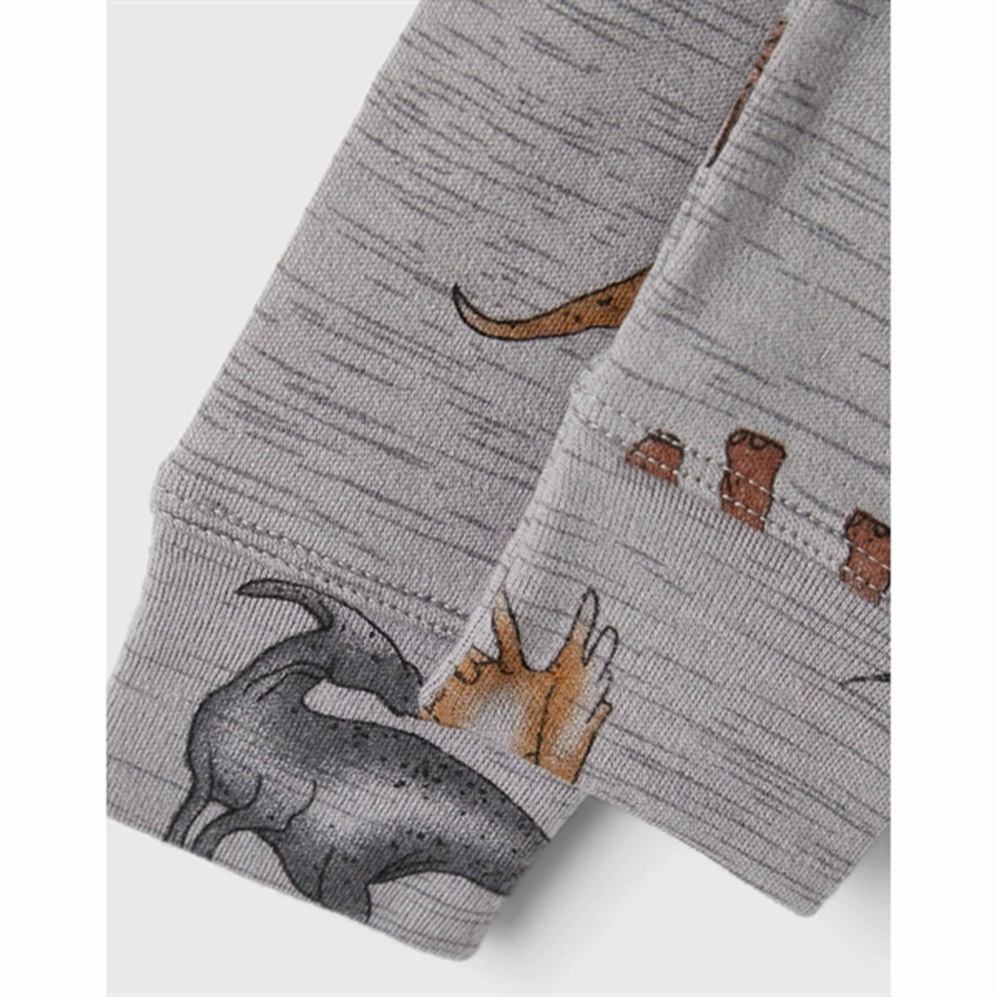 Breathable Material Breathable mesh Name it Silver Filigree Aop Willow Wool Pants AOP