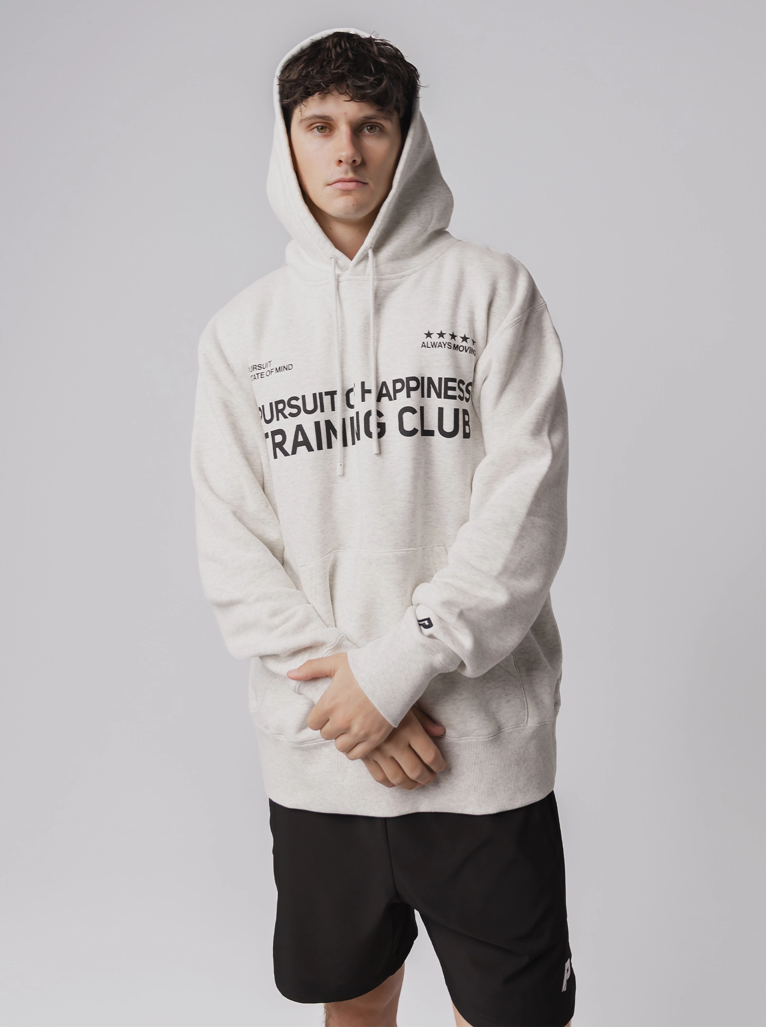Training Club Heavyweight Pullover In Heather Grey High Demand