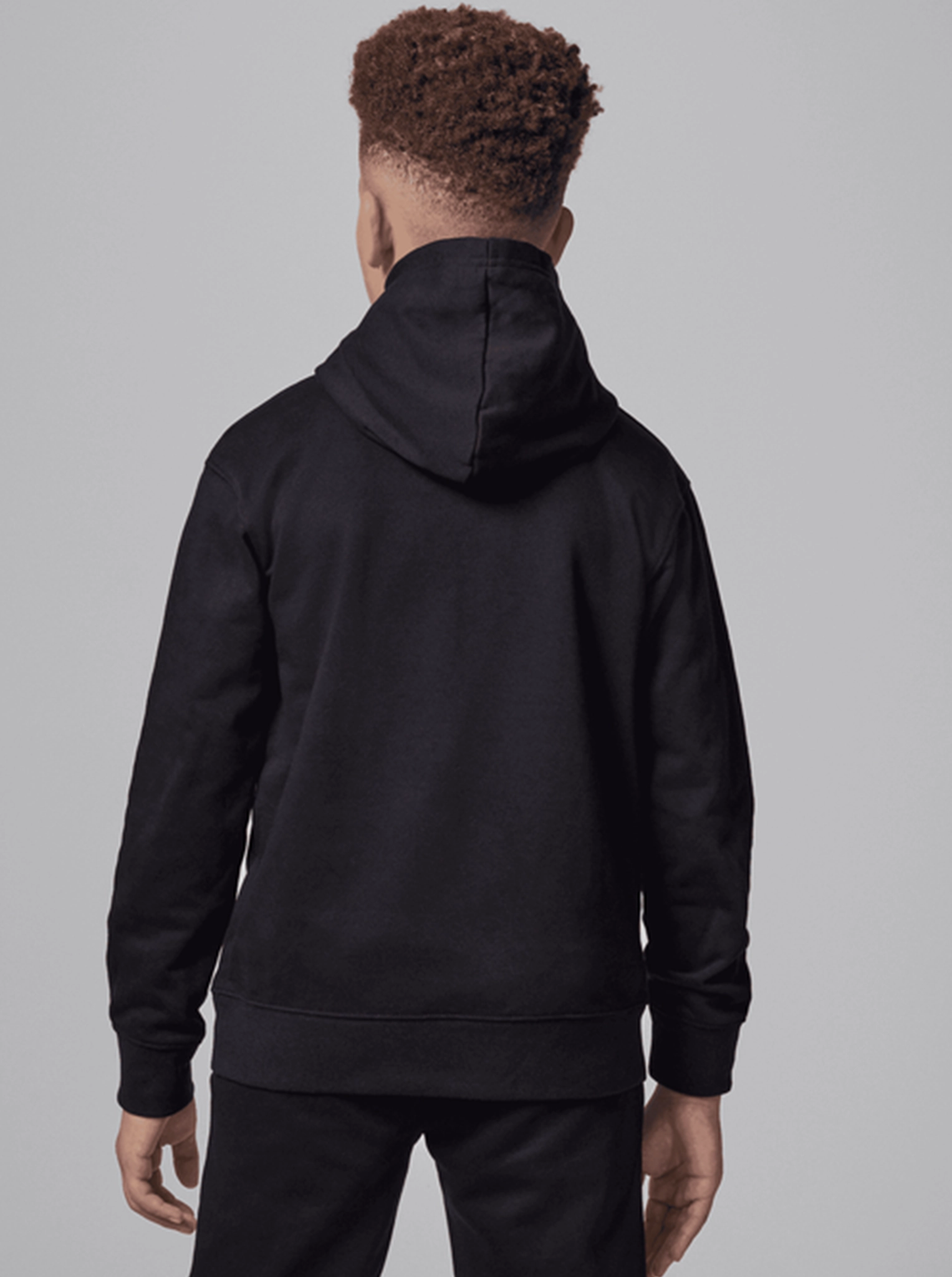 Sparkly details Jordan Baseline French Terry Pullover Hoodie Youth