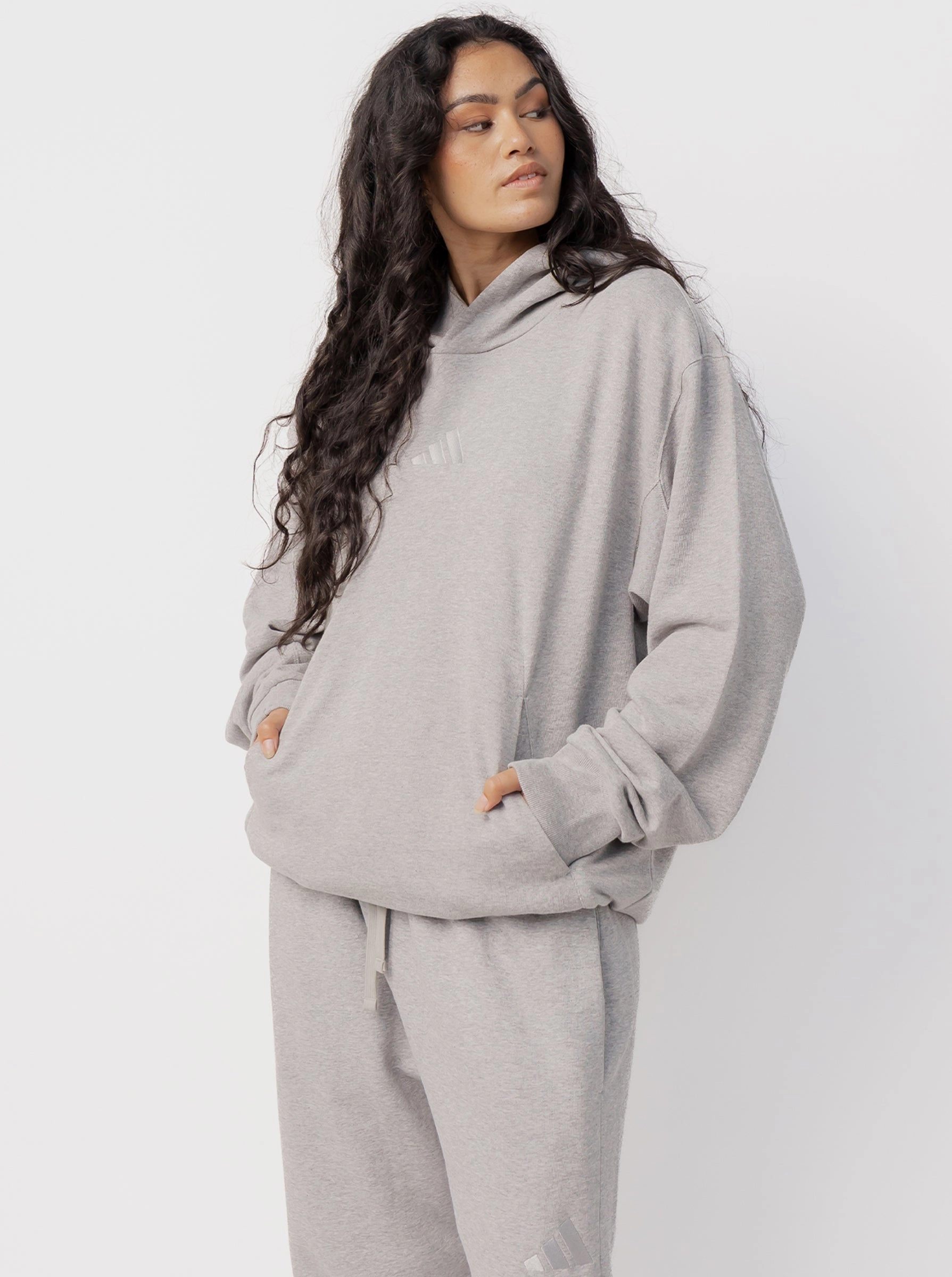 ALL SZN Fleece Hoodie Unisex Home Office Attire Rayon blend