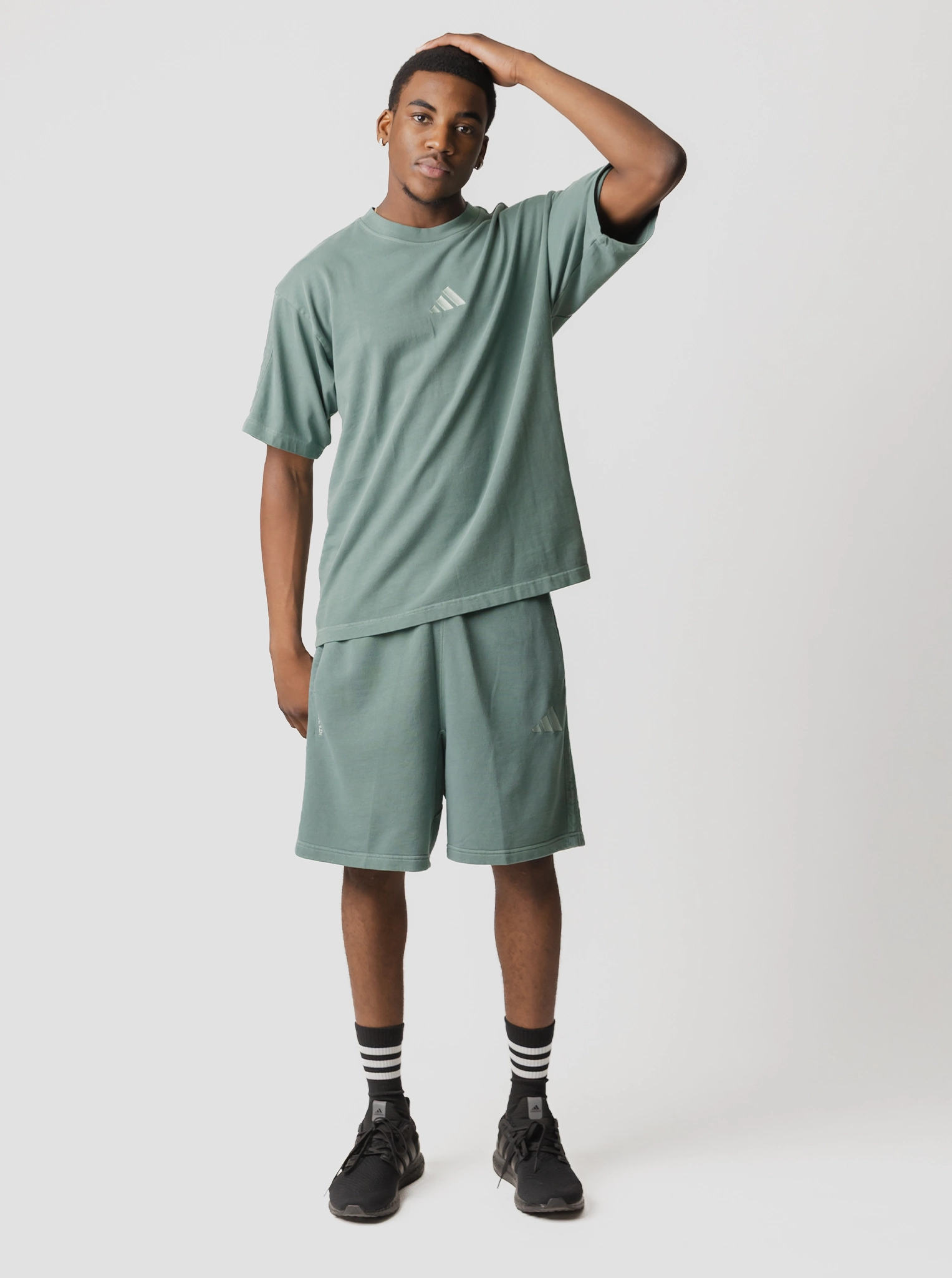 All SZN Washed T-Shirt Retro nostalgia Street Trend Look