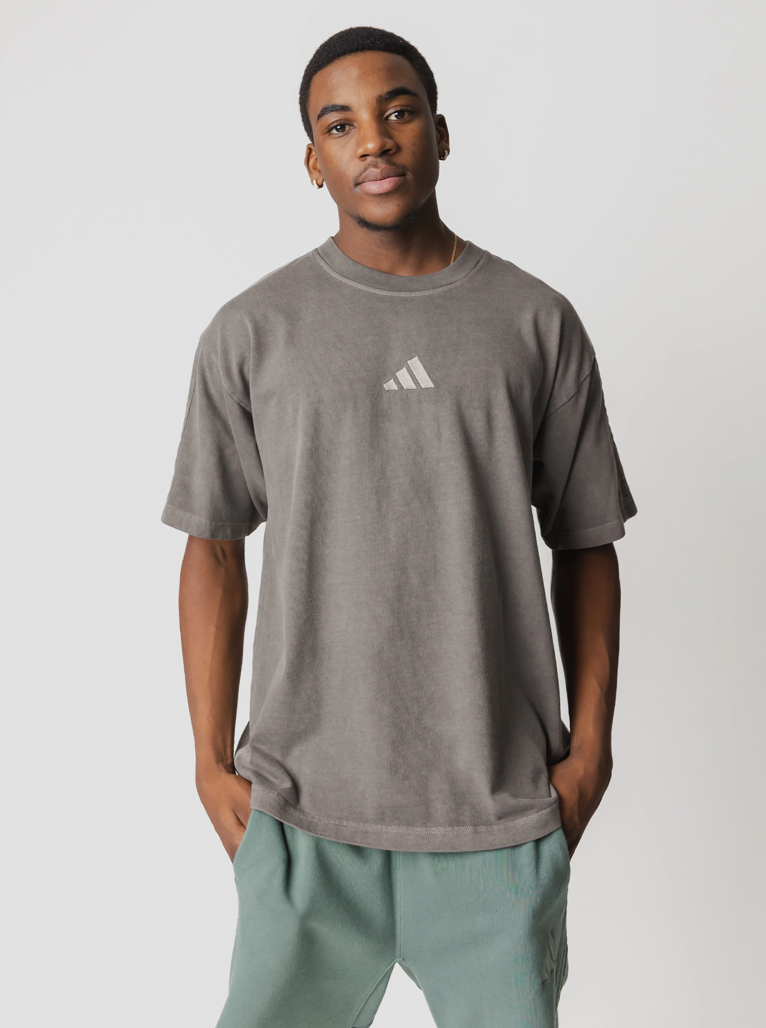 All SZN Washed T-Shirt Sophisticated Casual Yarn Dyed Stripes