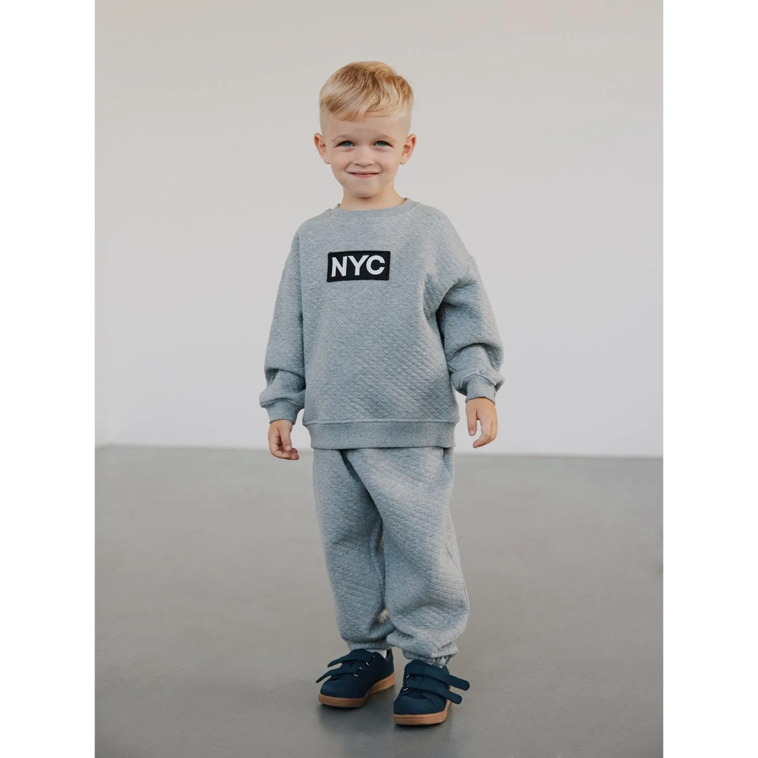 Sofie Schnoor Grey Melange Sweatpants Functional
