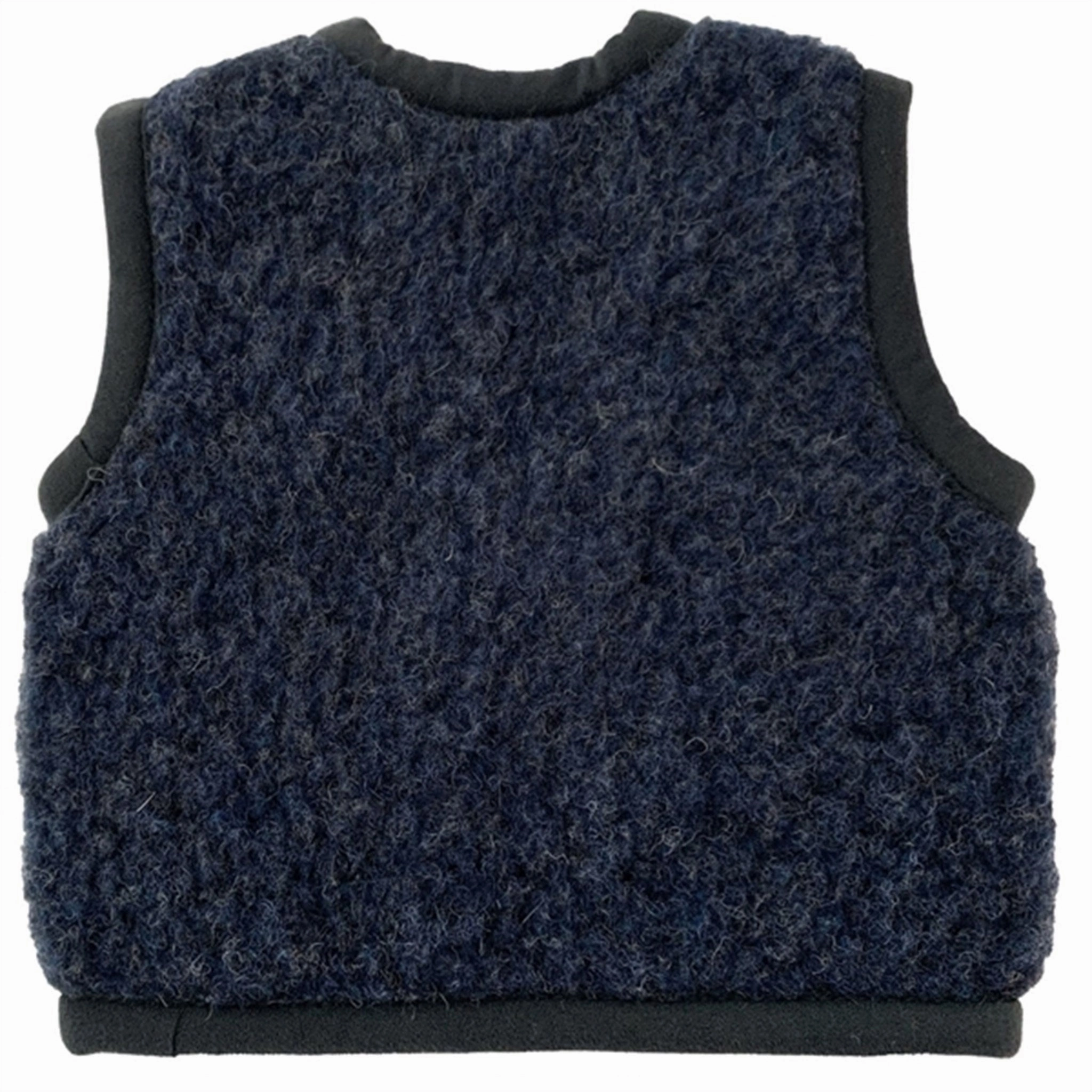 Anti Pilling Surface Treatment Alwero Vest Alpen Junior Dark Blue