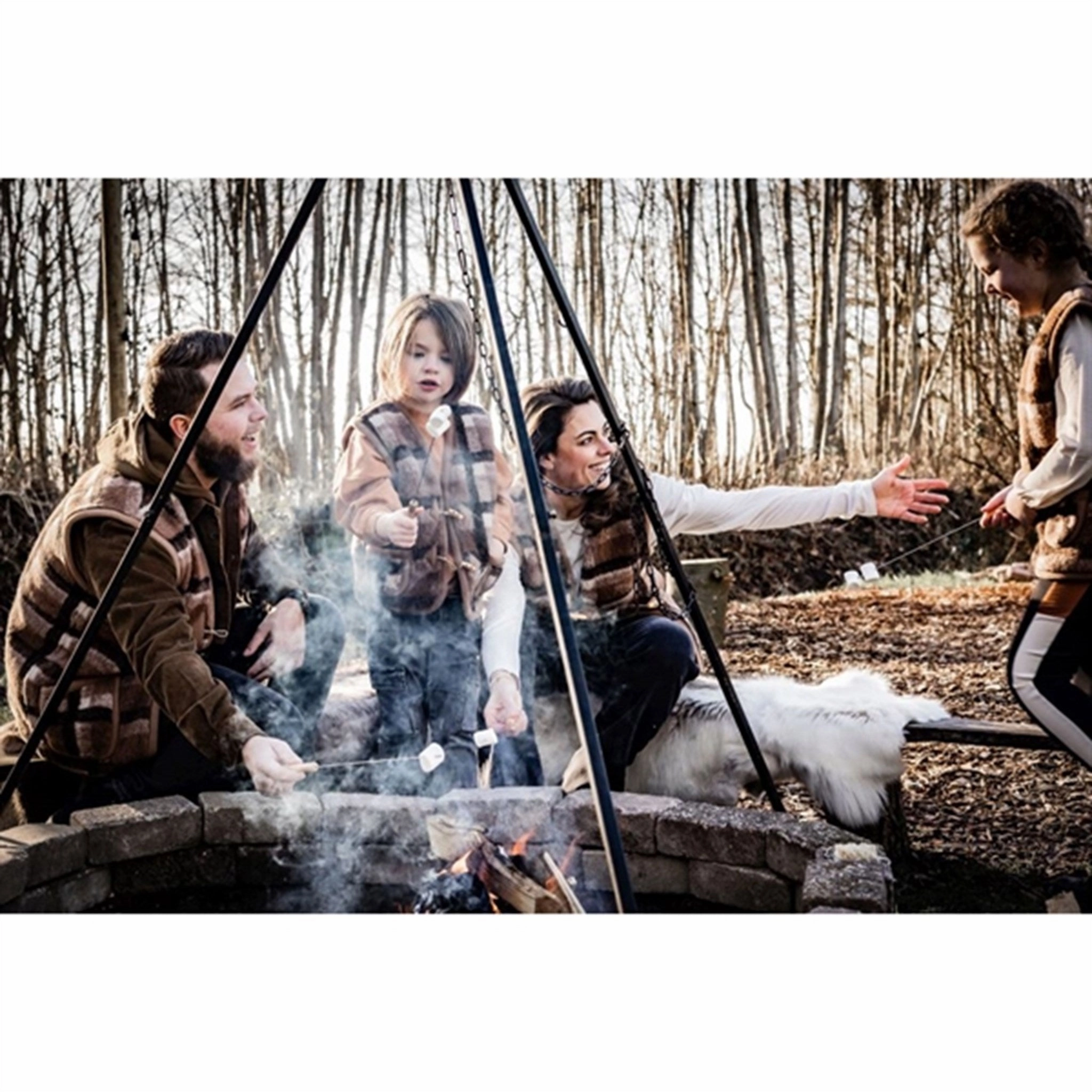 Alwero Vest Alpen Junior Krata Brown Eco Friendly Outdoor Wear