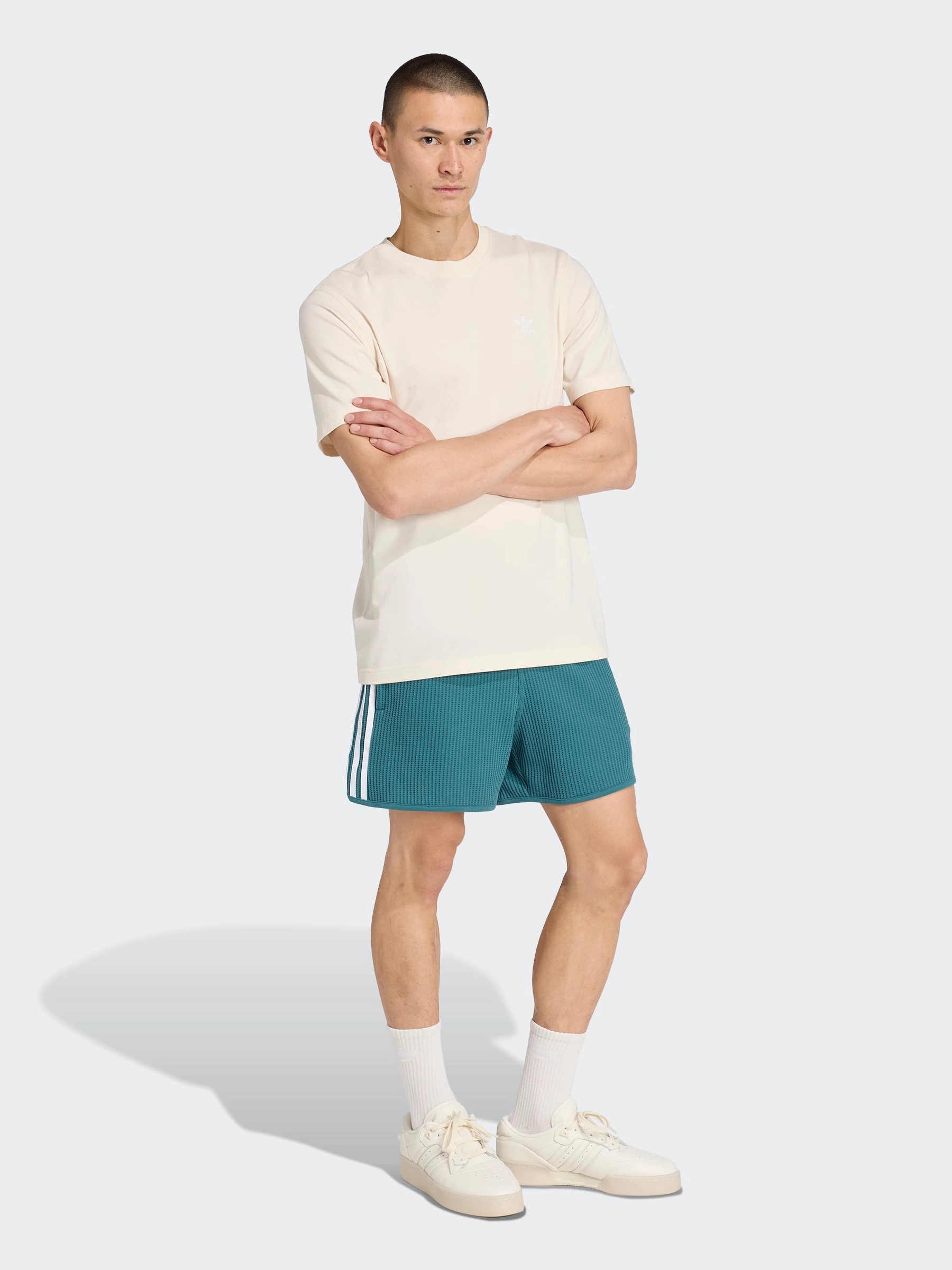 Stretchable Waffle Knit Sprinter Shorts