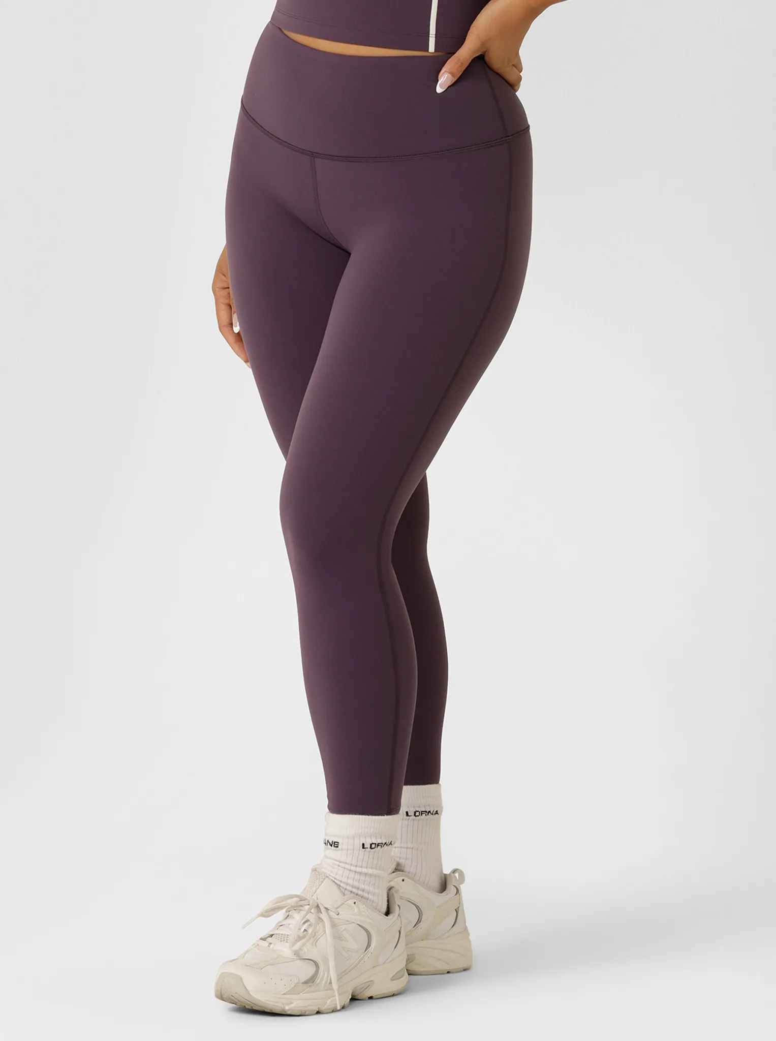 Tall Fit Double Layer Pro Athlete Breathable Fabric Lotus No Chafe Ankle Biter Leggings