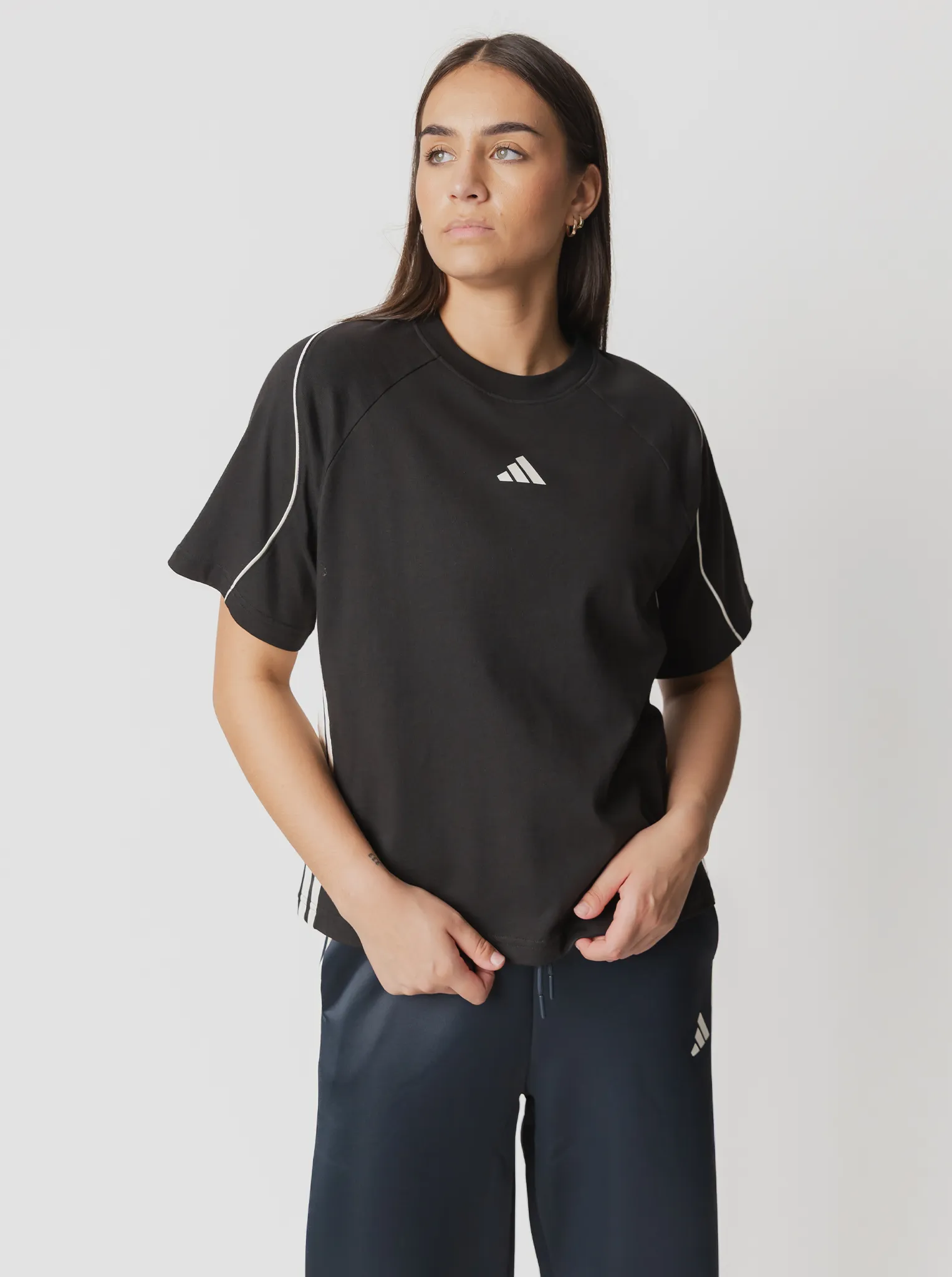 Stadium 3 Stripes T-Shirt Printed design Casual Comfort