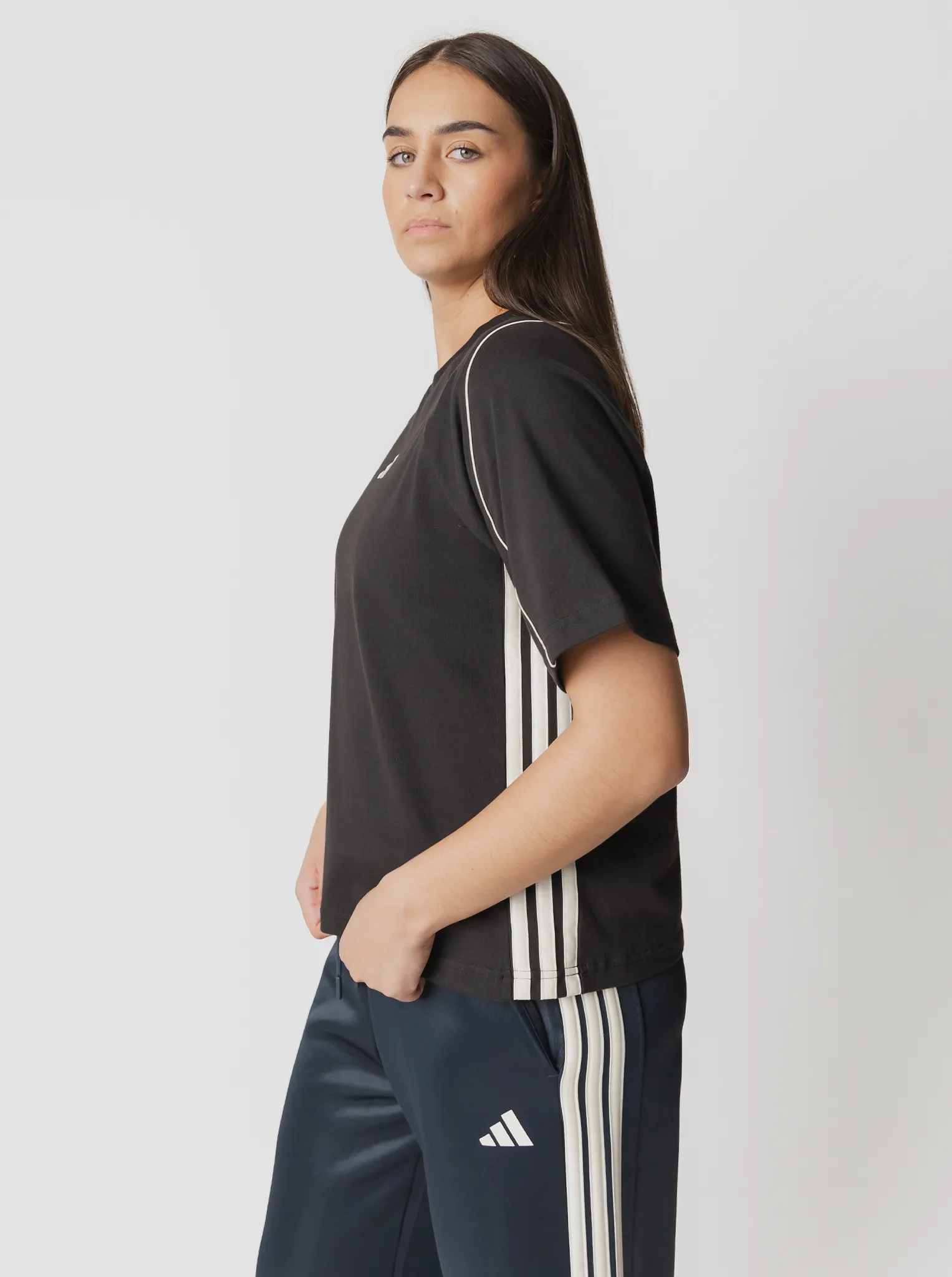 Stadium 3 Stripes T-Shirt Soft Touch Fit Eco Friendly Dye