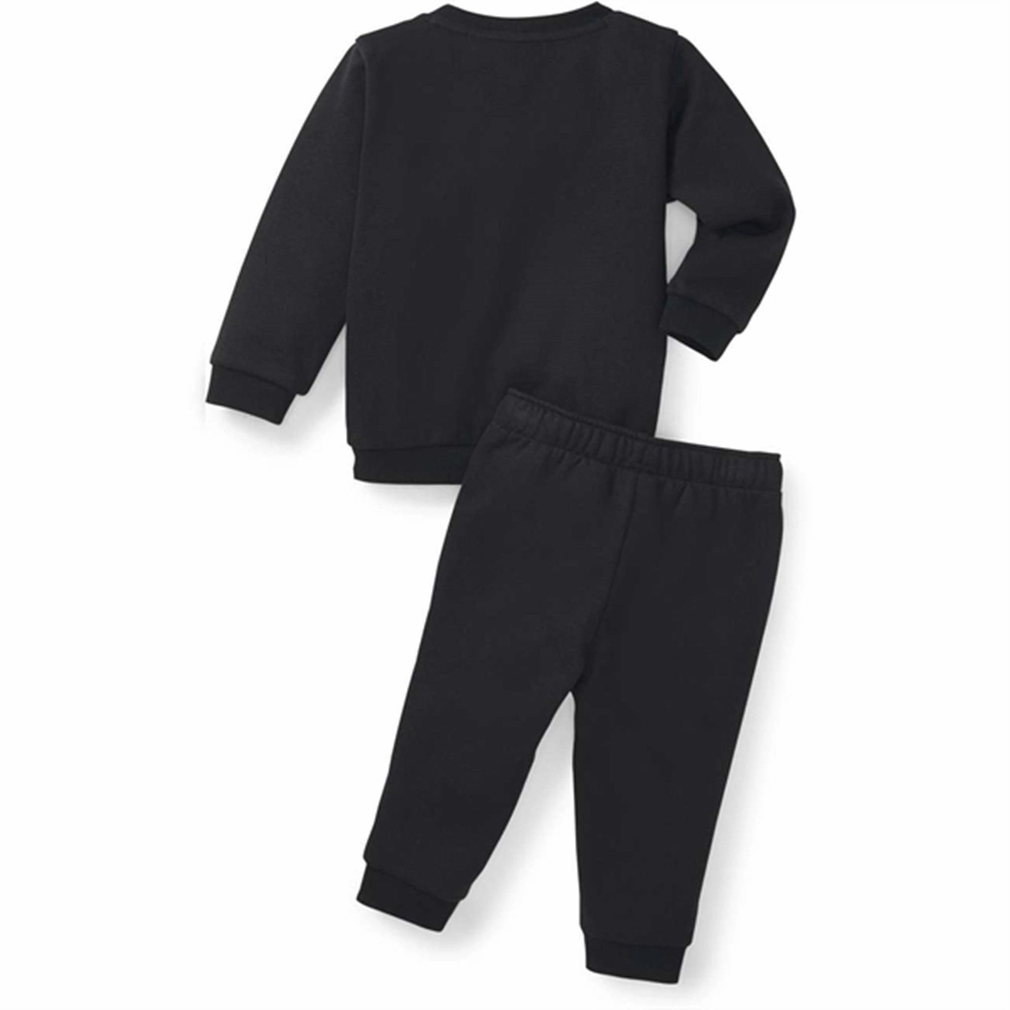 Short-sleeved Puma Minicats ESS  Sweatsuit Black