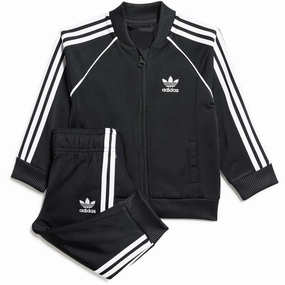 adidas Originals Black Sst Tracksuit All-Weather Gear Four Way Stretch Fabric