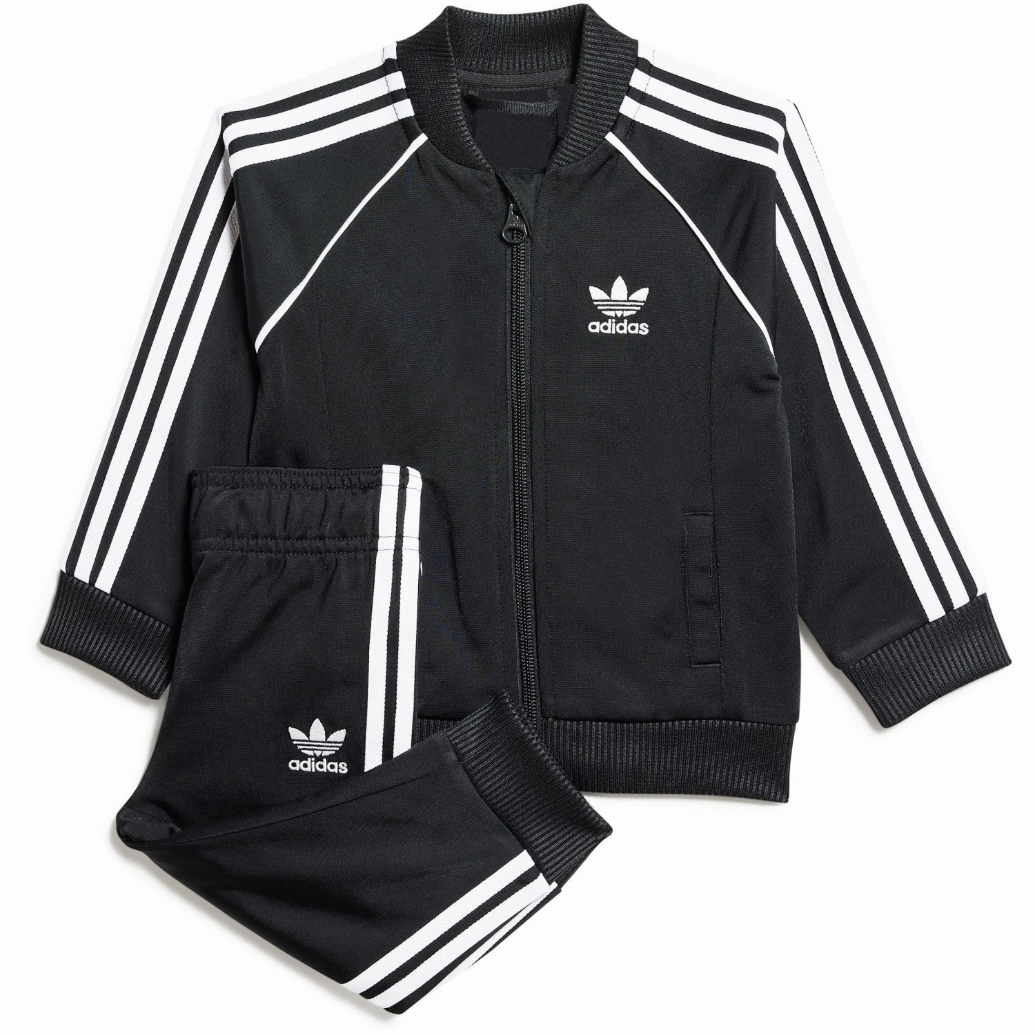 adidas Originals Black Sst Tracksuit All-Weather Gear Four Way Stretch Fabric