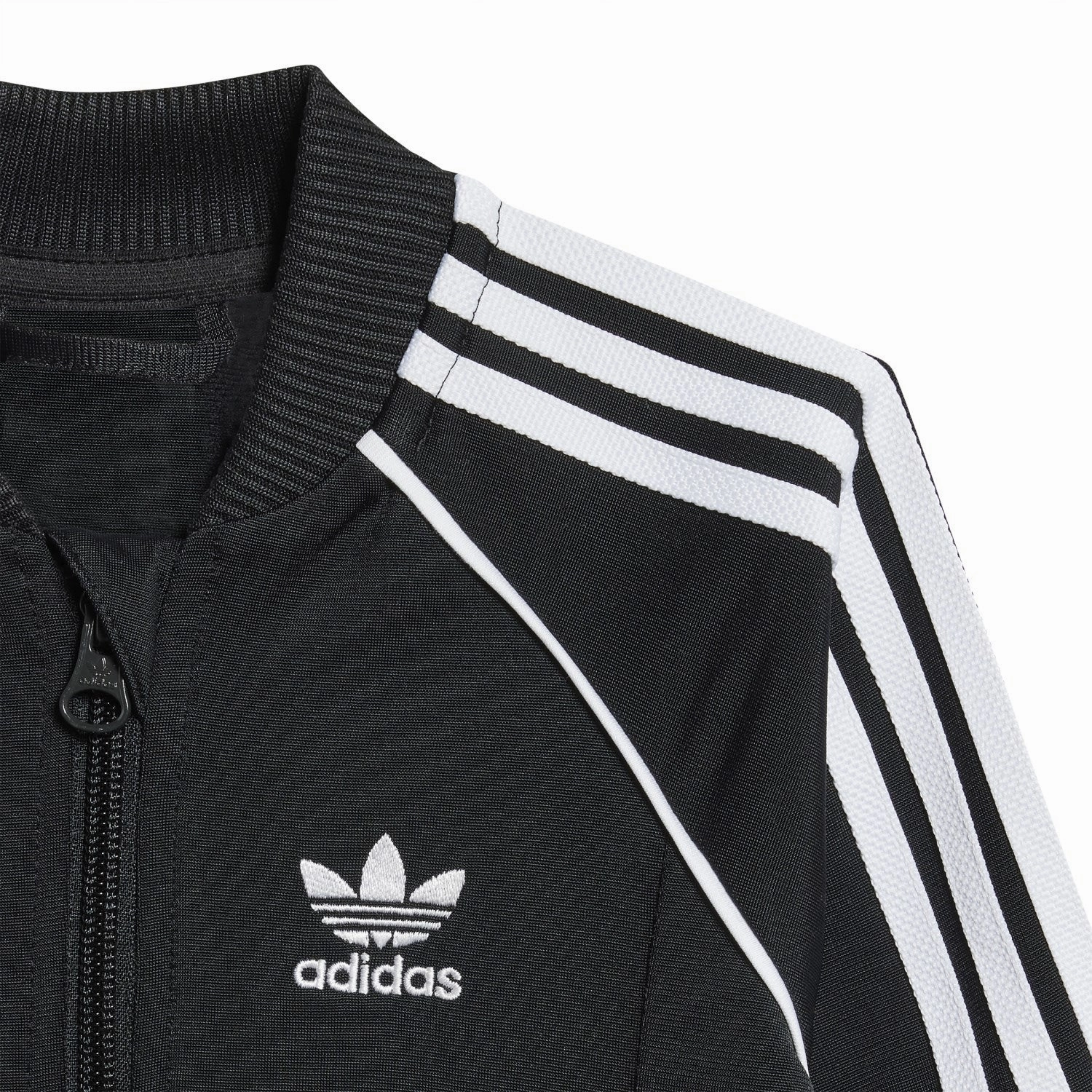 Stretchable Material adidas Originals Black Sst Tracksuit