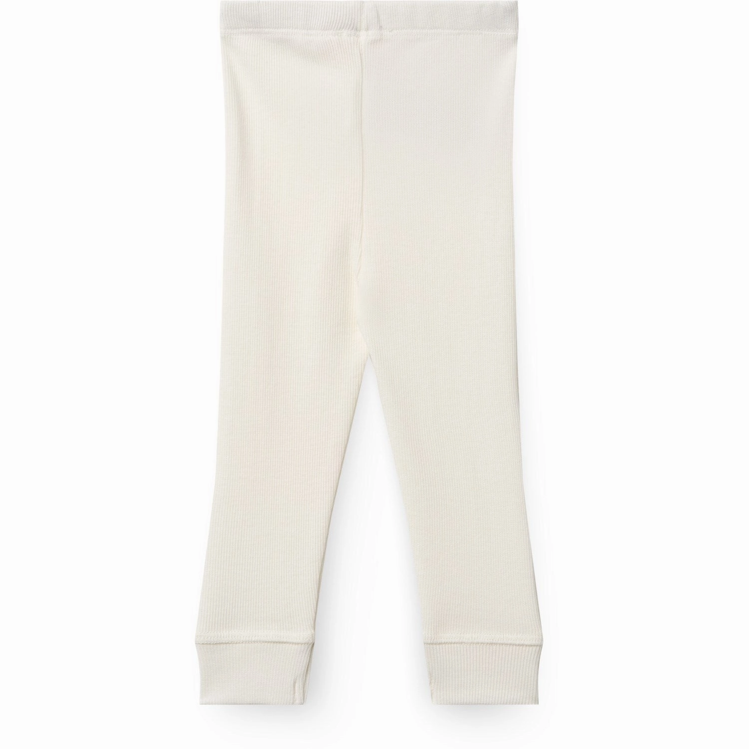 COPENHAGEN COLORS Cream Modal Rib Leggings Petite Size Daily Routine