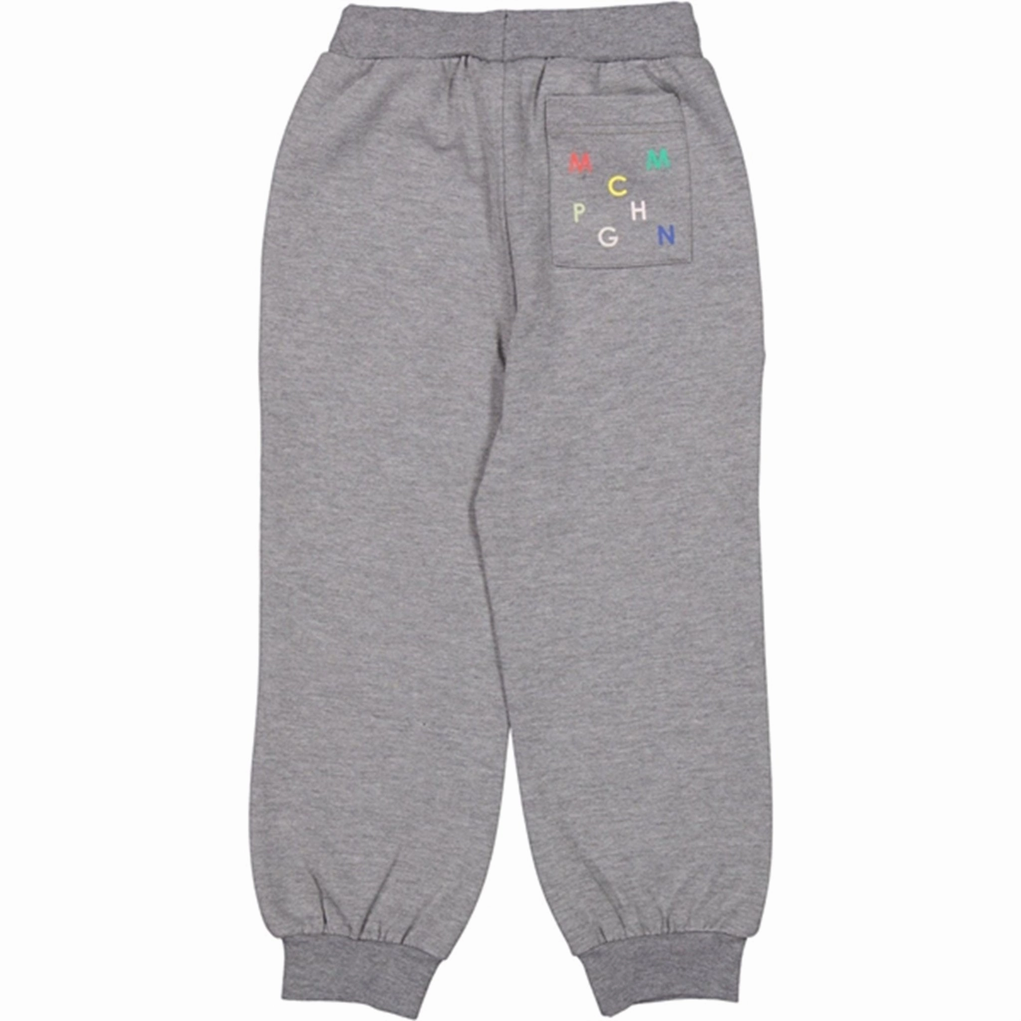 MarMar Multicol Letters Emb Pelon Sweatpants Organization Breathable mesh lining