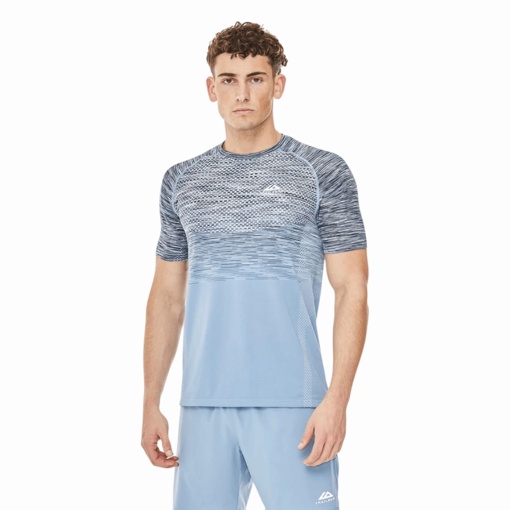 Trailberg Apex Seamless T-Shirt Men Comfortable Layering Easy-to-Match