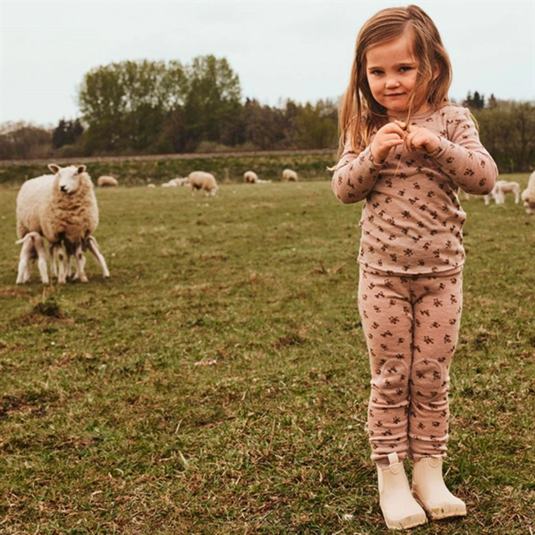 Modern Basic Core Fit Name it Sphinx Wang Wool Rib Leggings