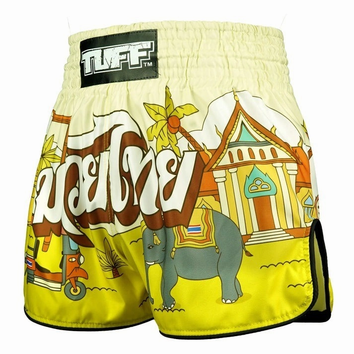 Layered Look TUFF Muay Thai Shorts The Sunshine Journey RMS127