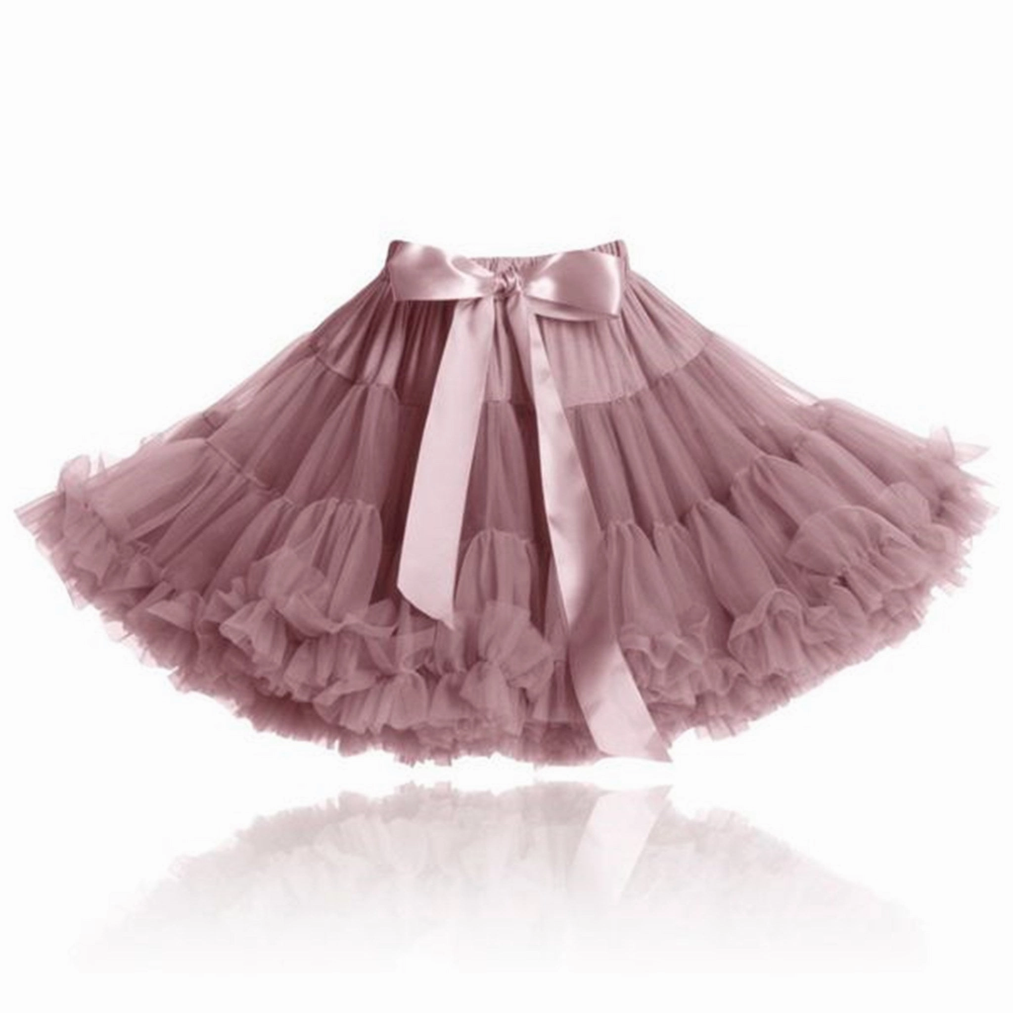 Wrap style Dolly by Le Petit Tom Skirt Mauve