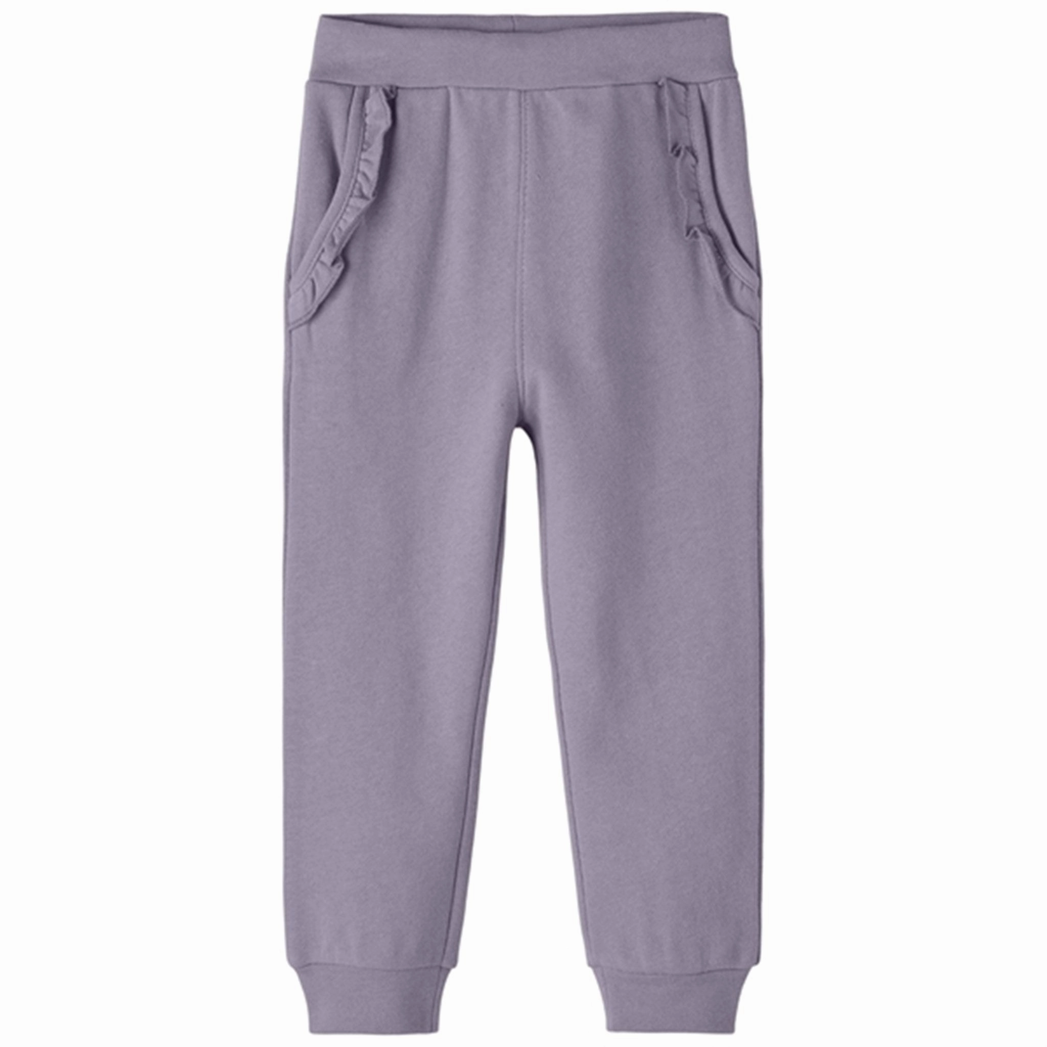WaterResistantTrim yoga studio Name it Lavender Gray Kaia Sweatpants