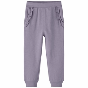 WaterResistantTrim yoga studio Name it Lavender Gray Kaia Sweatpants