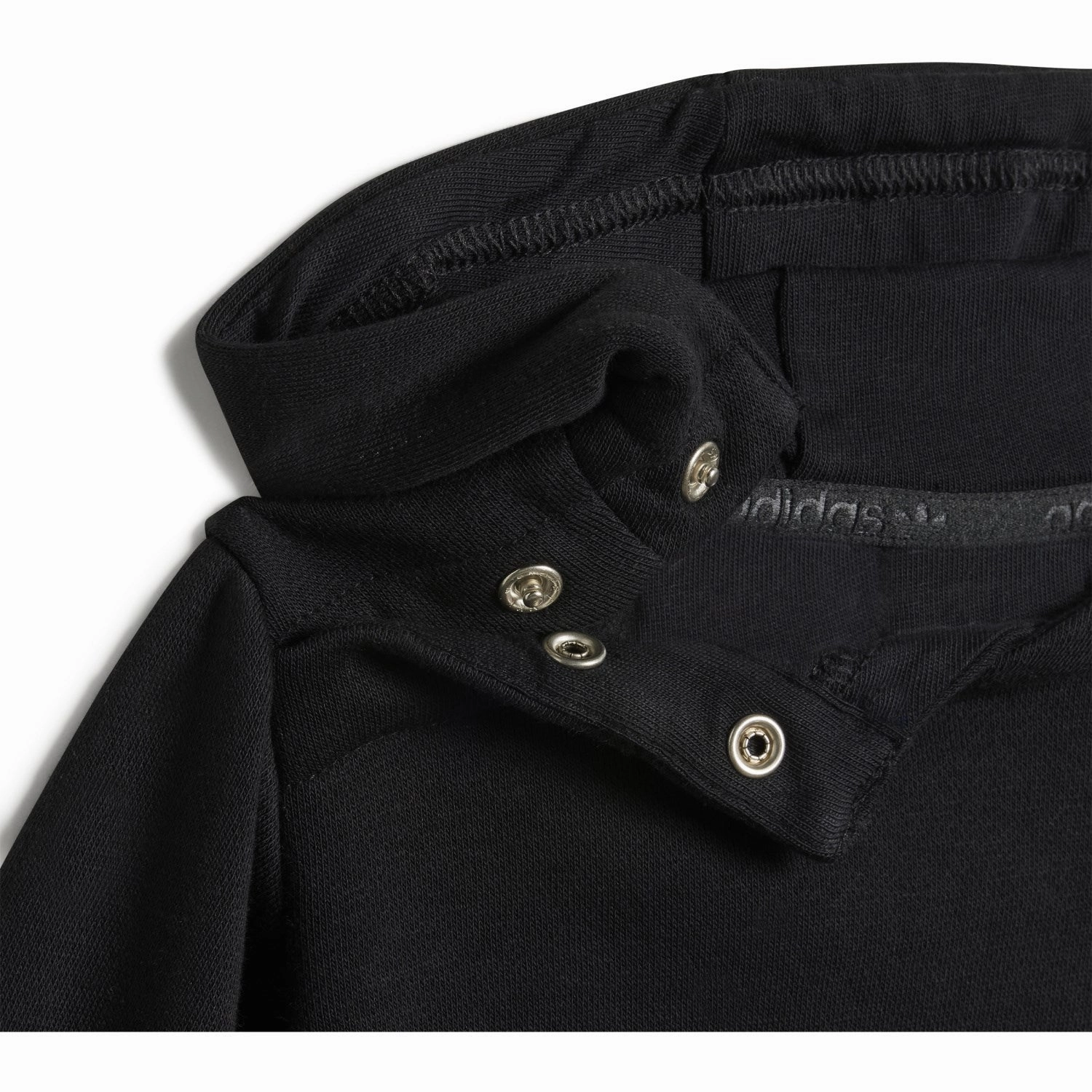 HighVisibility Trims adidas Originals Black Hoodie Set