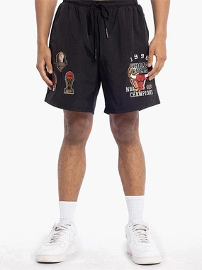 Chicago Bulls Champs Shorts Multi Panel Cut