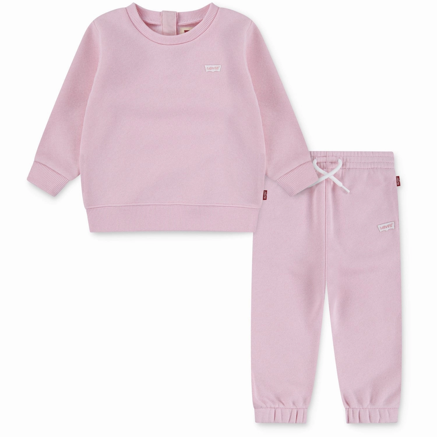 VentilatedMeshPanels LaserCut Perforations Levi's Crystal Rose Hoodie & Jogger Set