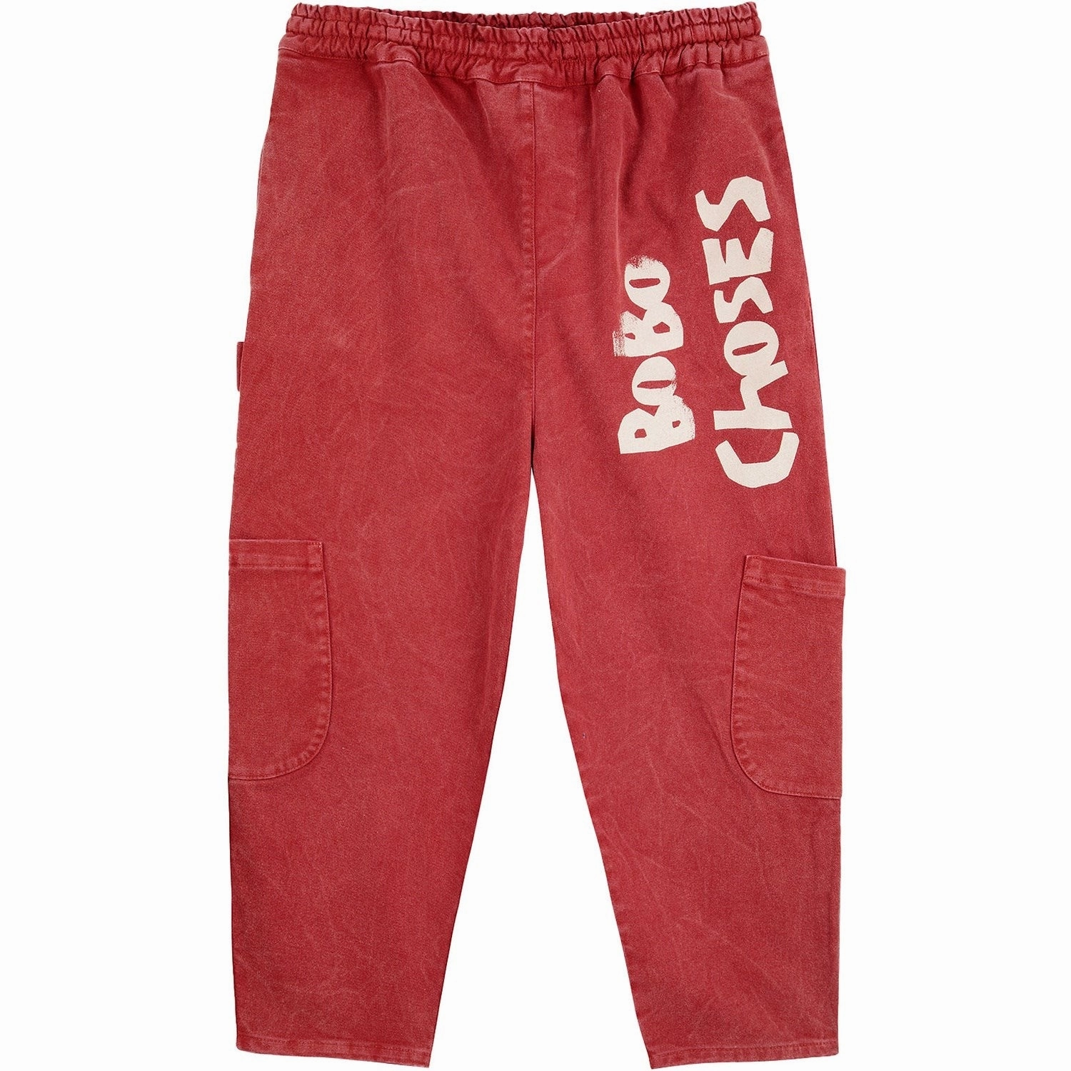 Versatile Performance Bobo Choses Burgundy Red Baggy Sweatpants