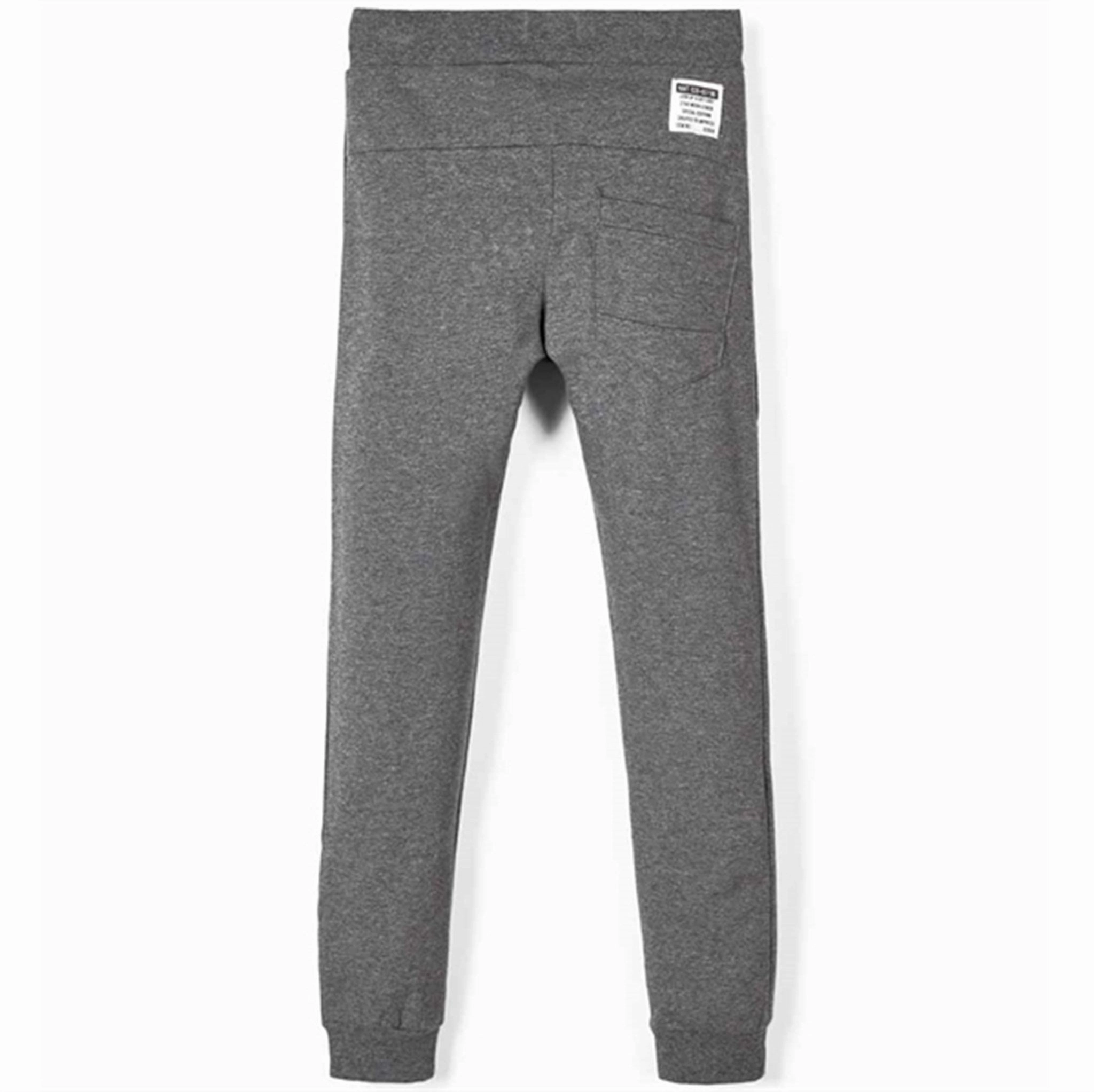 Name it Dark Grey Melange Honk Bru Noos Sweatpants Seamless Construction Technology