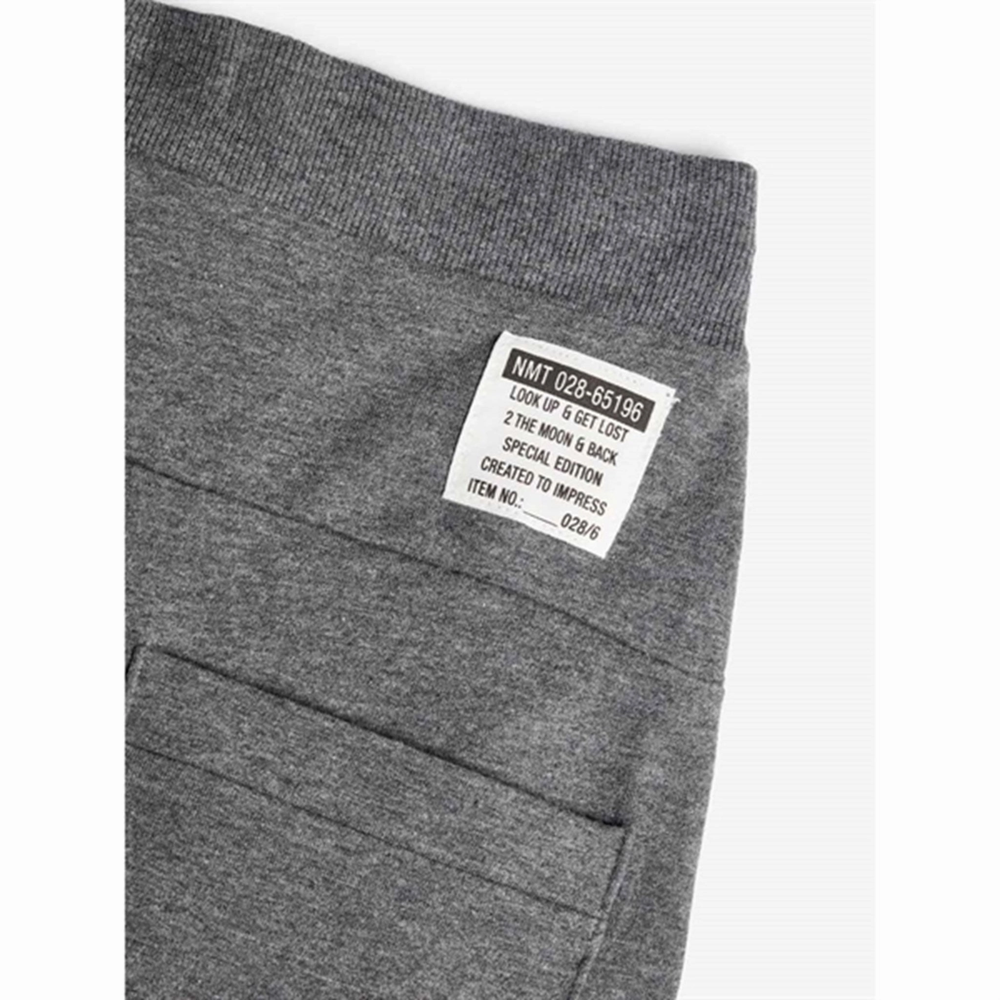 Compression Zoned Panels Name it Dark Grey Melange Honk Bru Noos Sweatpants