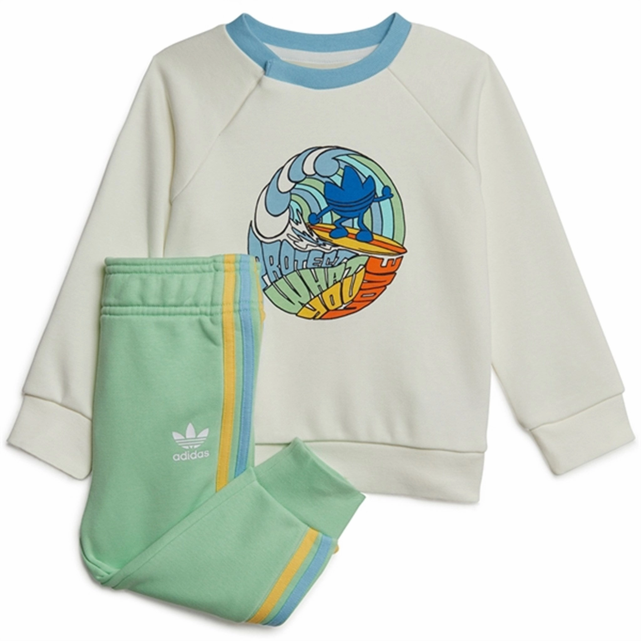 adidas Originals White Sweatsuit interest AbrasionResistant Elbows