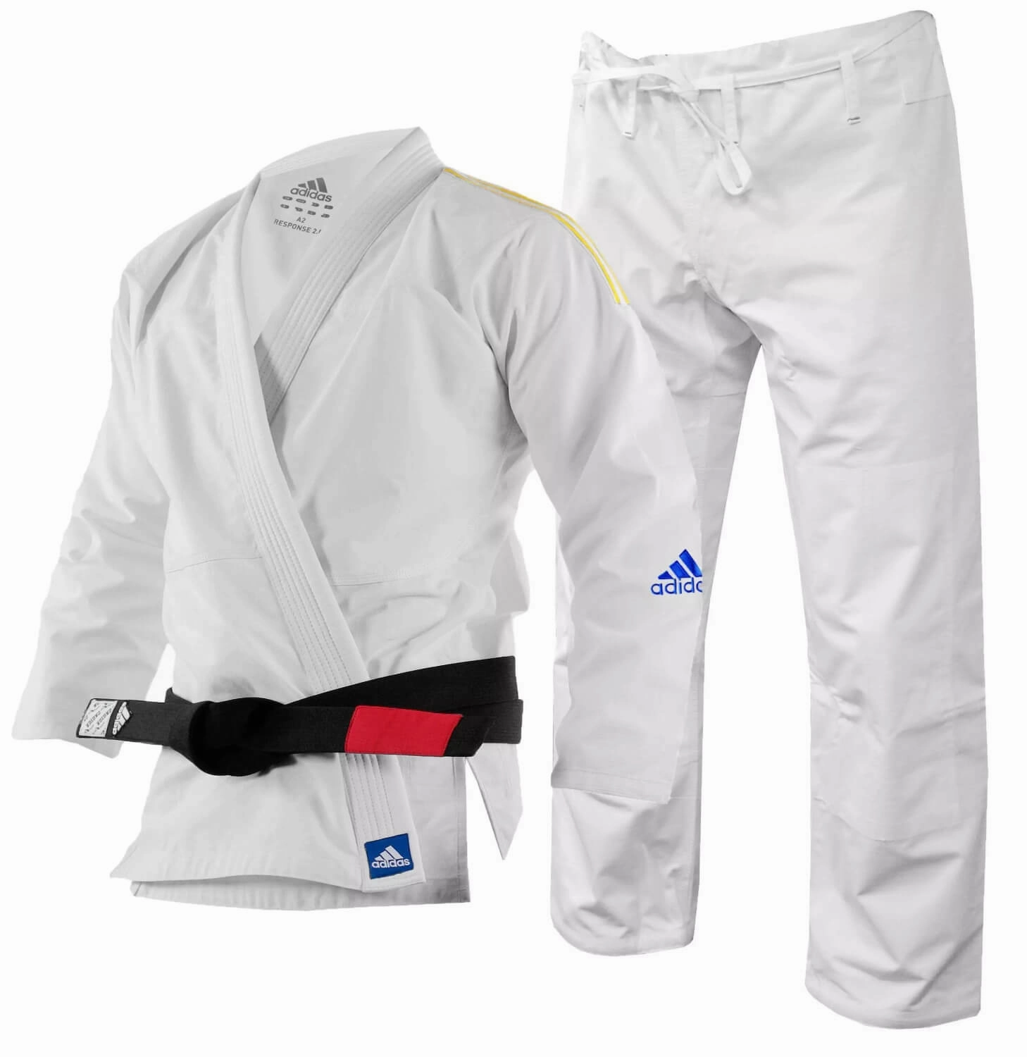 adidas Kids BJJ Gi Response White Jiu Jitsu Suit EasyCare Fabric massage parlor