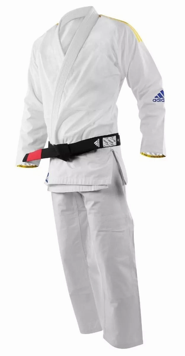 Ventilated Panels adidas Kids BJJ Gi Response White Jiu Jitsu Suit