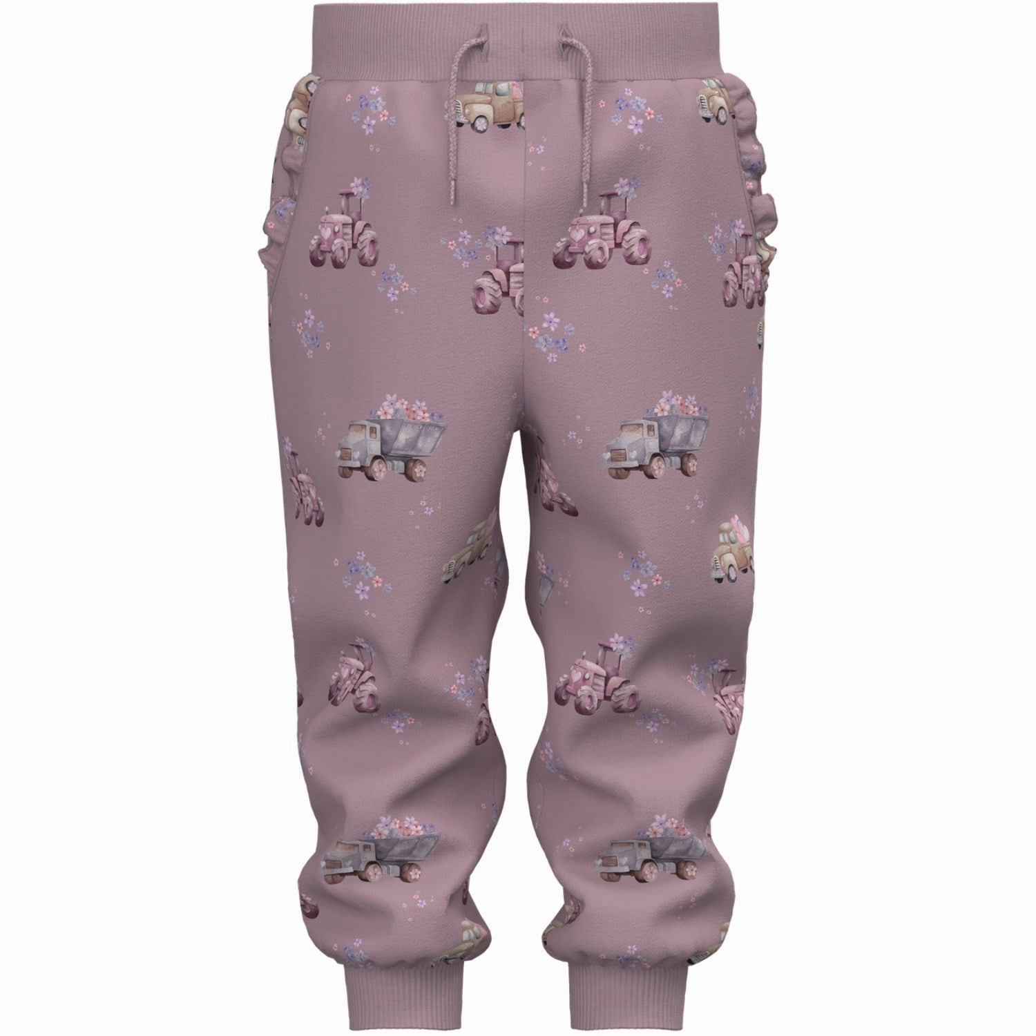 Unisex wear Name It Elderberry Silvine Regular Sweatpants