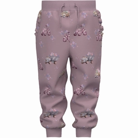Unisex wear Name It Elderberry Silvine Regular Sweatpants