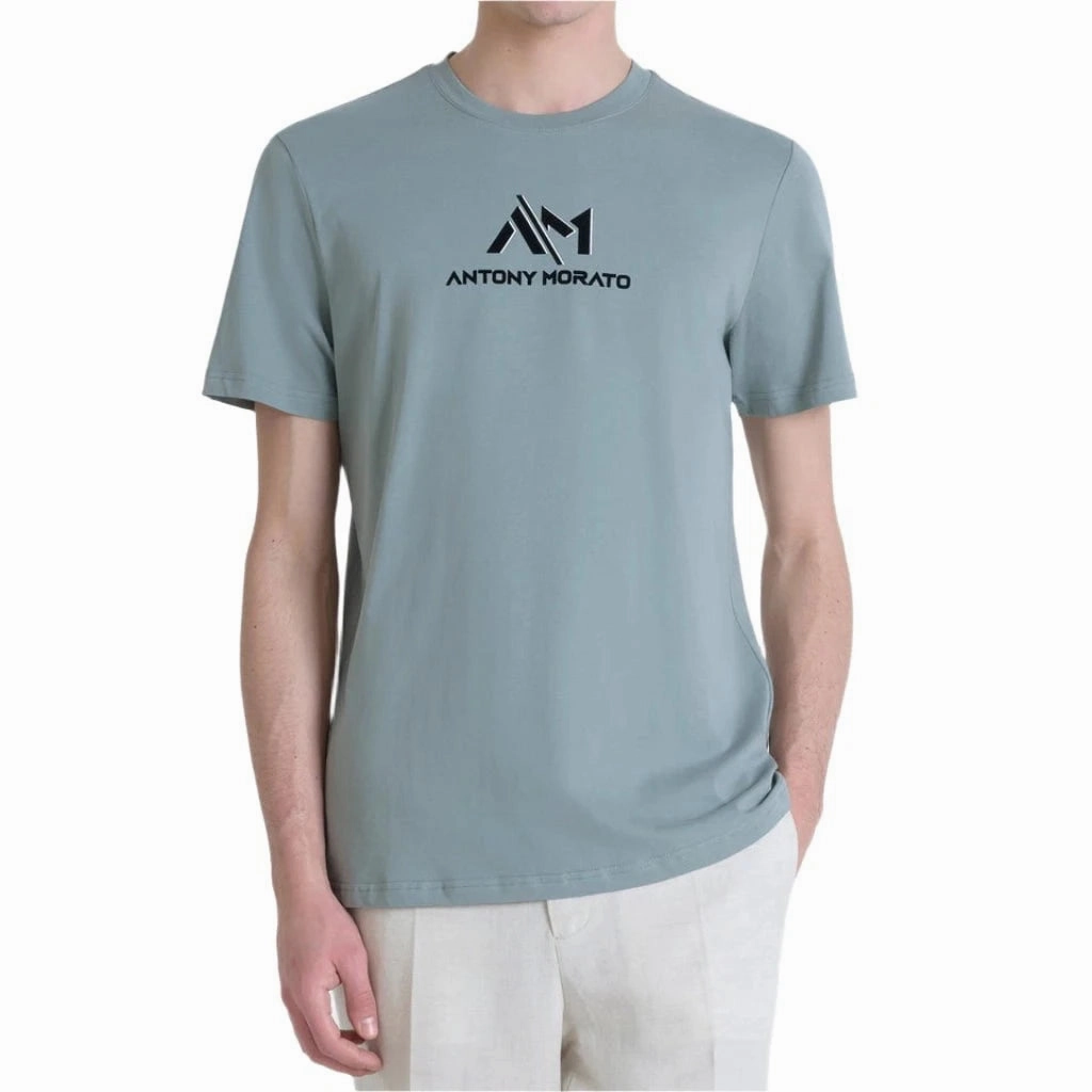 Antony Morato A/M Logo T-Shirt Men Cozy Look Wear