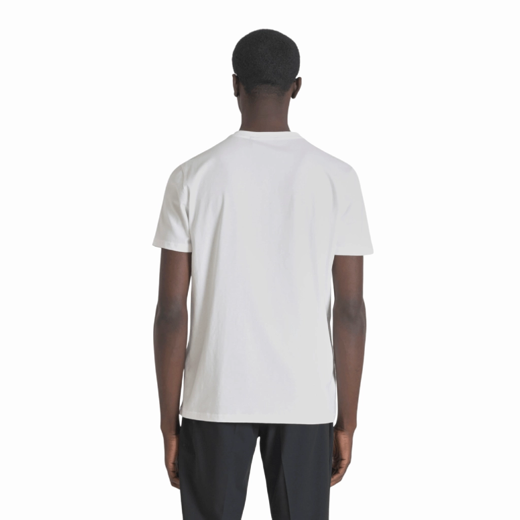 Perfect For Relaxing Antony Morato Chest Logo T-Shirt Men