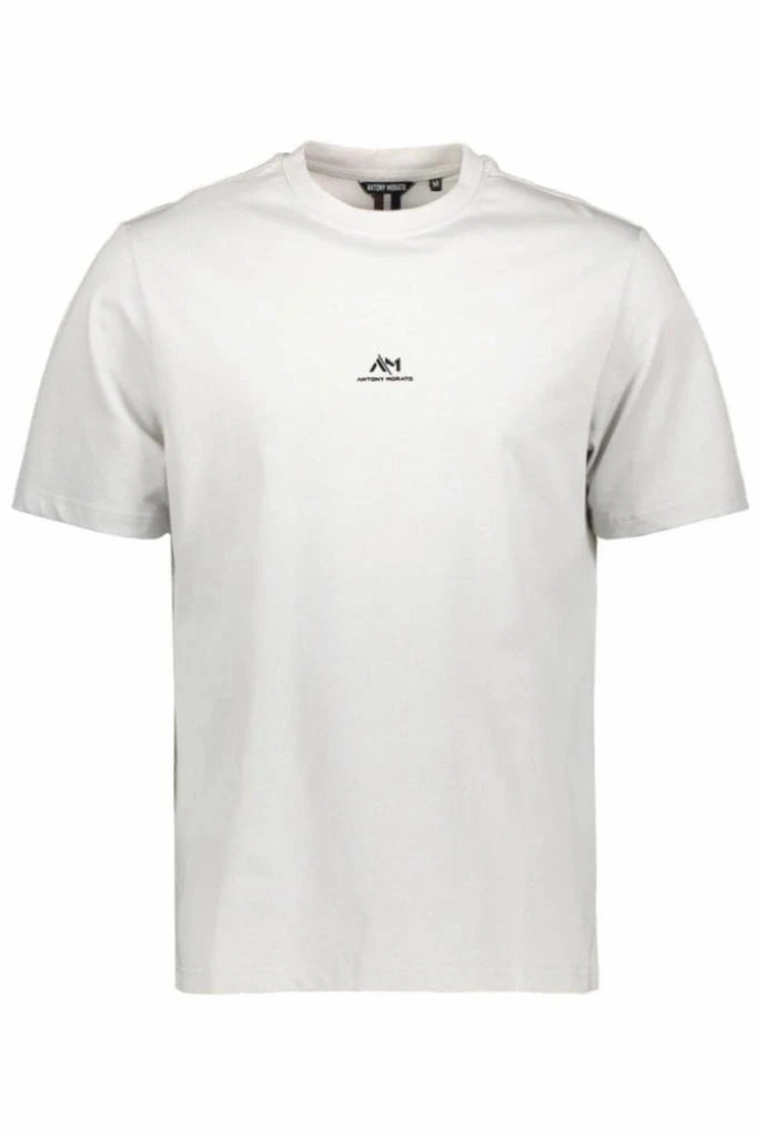 sporty and comfortable Soft Wearable Antony Morato Rubber Flock Logo T-Shirt Men