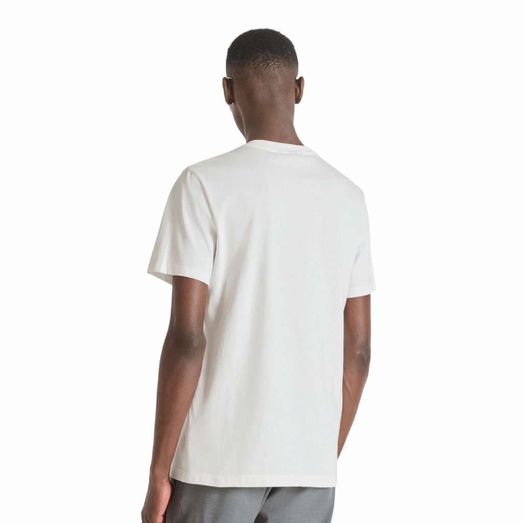 Effortless Comfort Wear Antony Morato Small Chest Logo T-Shirt Men