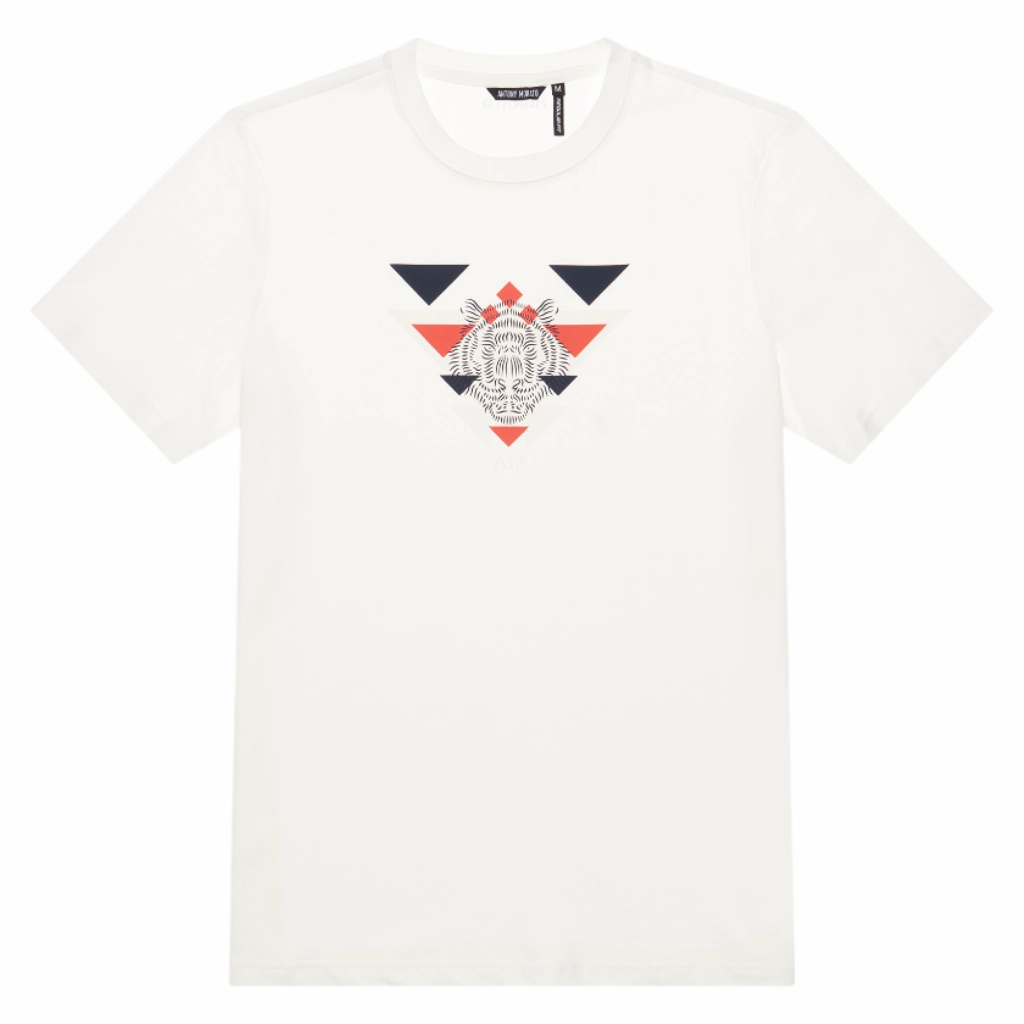 Antony Morato Small Tiger T-Shirt Men Relaxed Armhole Cut