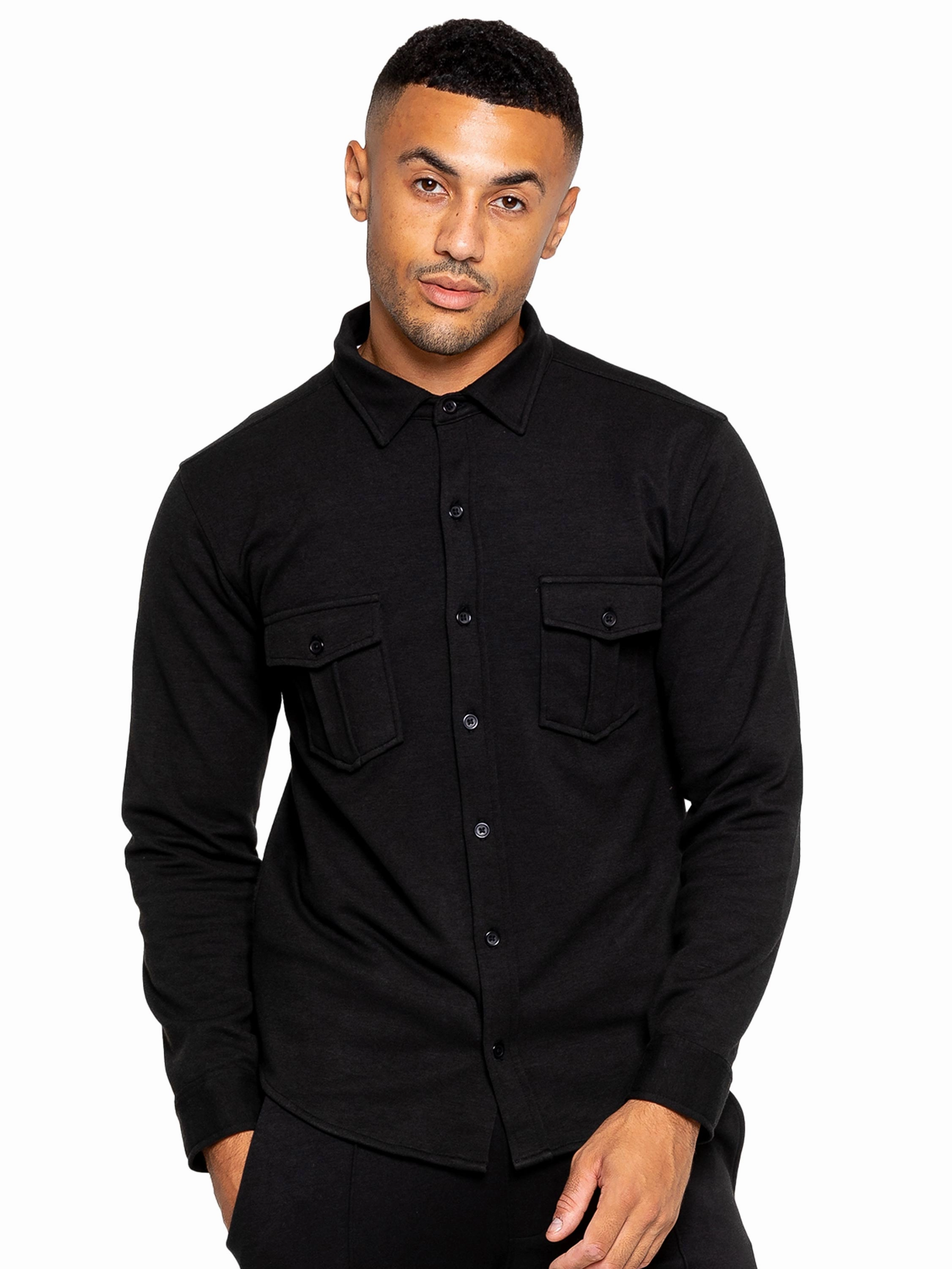Flexible Movement Soft Material Enzo | Mens Smart Shirt