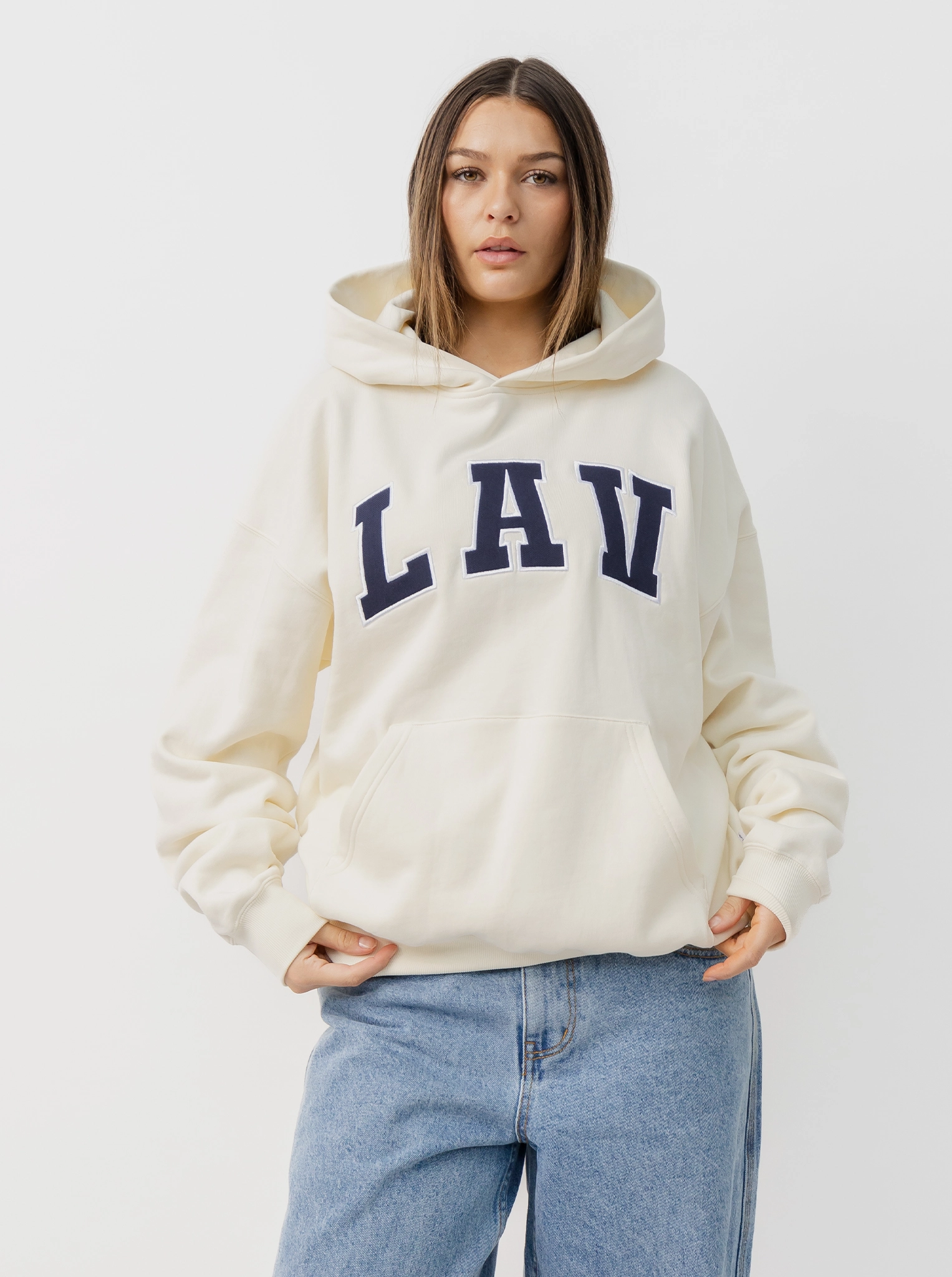 Trend Style Applique Hoodie