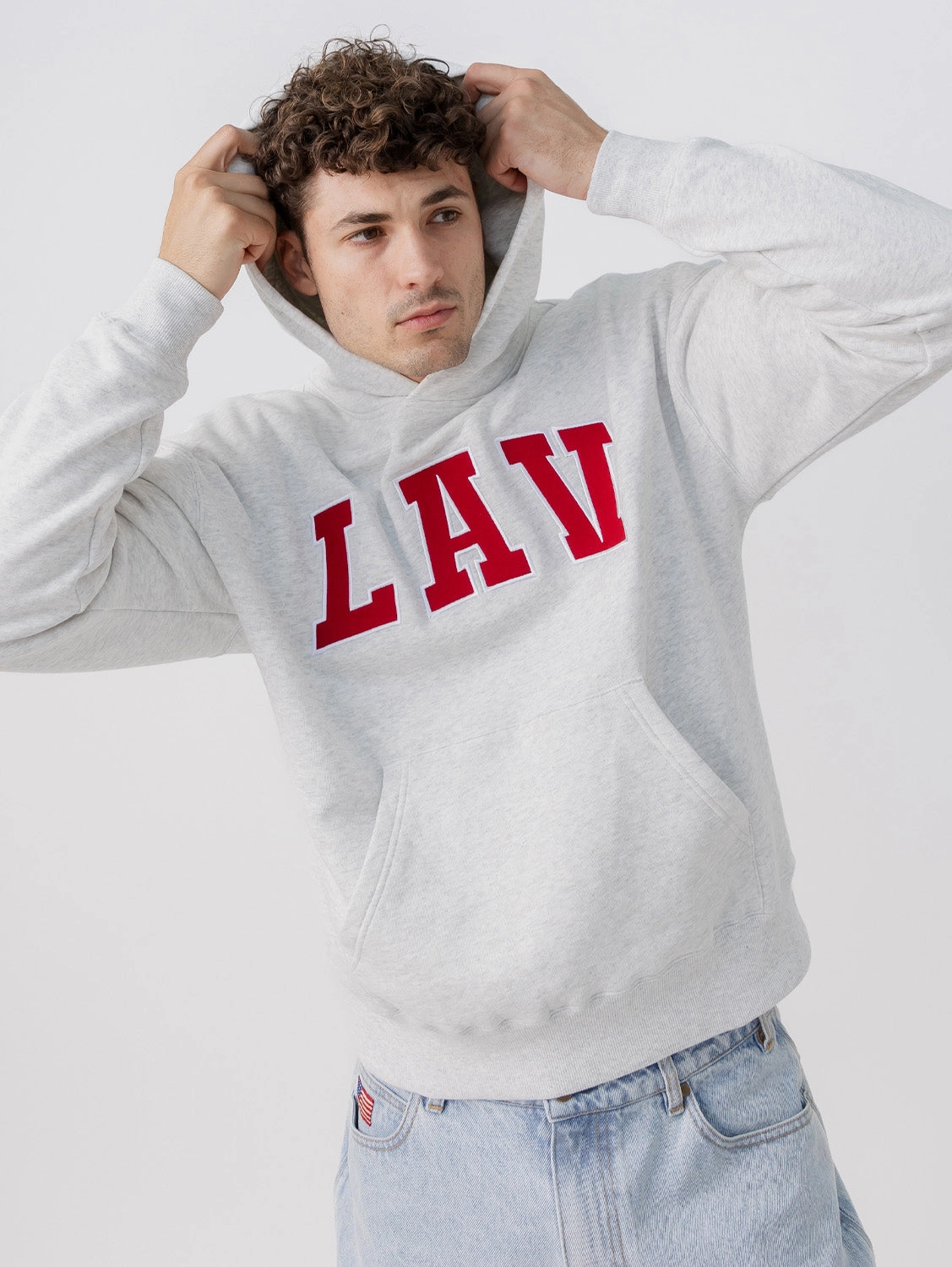 Workwear Applique Hoodie