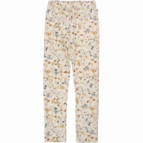 Bonded Seamless Edges Joha Off White Leggings