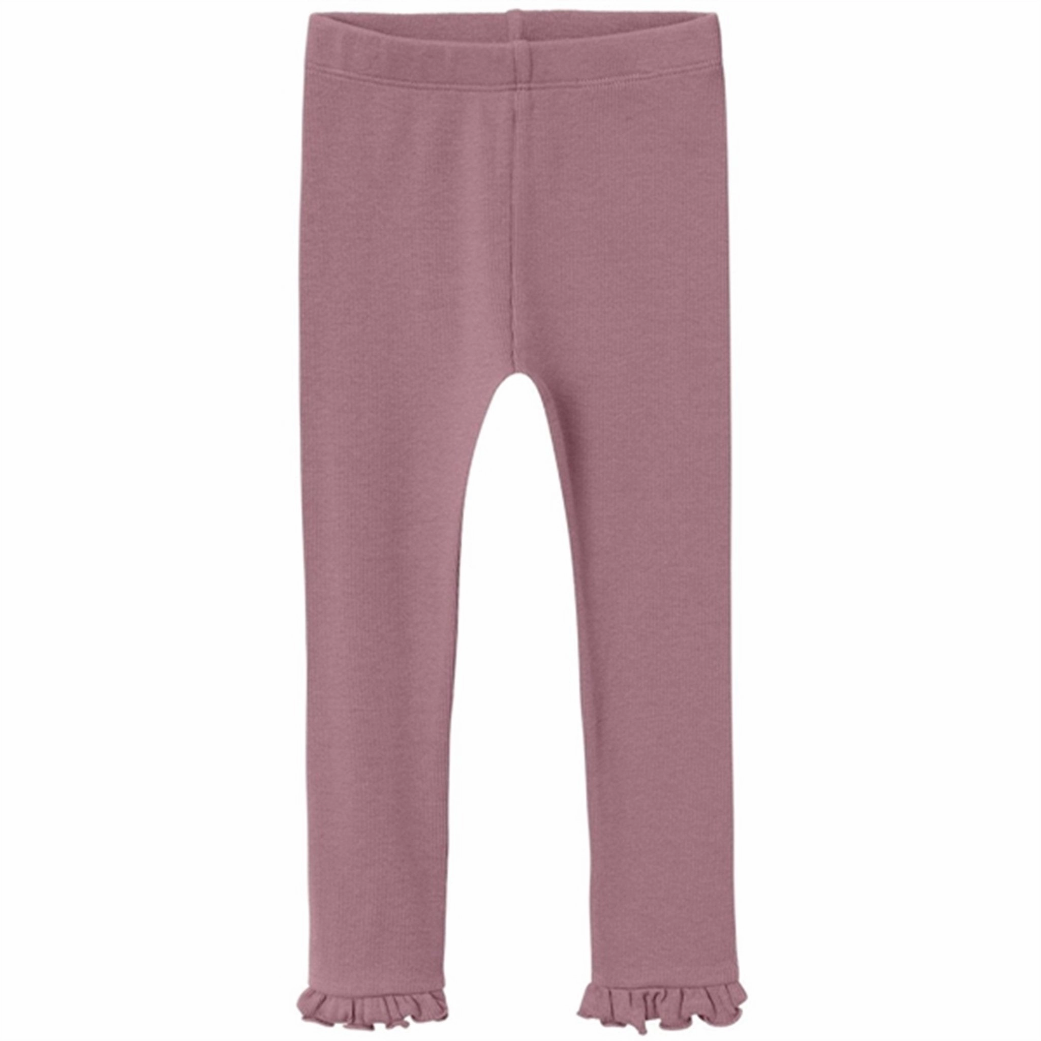 Lil'Atelier Nostalgia Rose Gago Dia Slim Leggings Non Restrictive Fit Petite Size City Walk