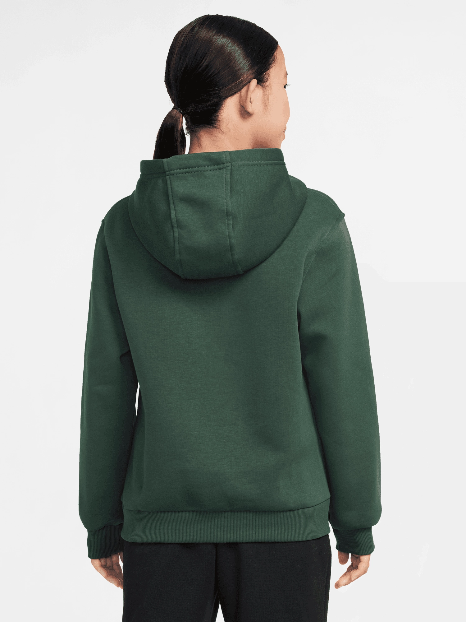 Sportswear Club Fleece Pullover Hoodie Youth Windproof Layer Kangaroo like