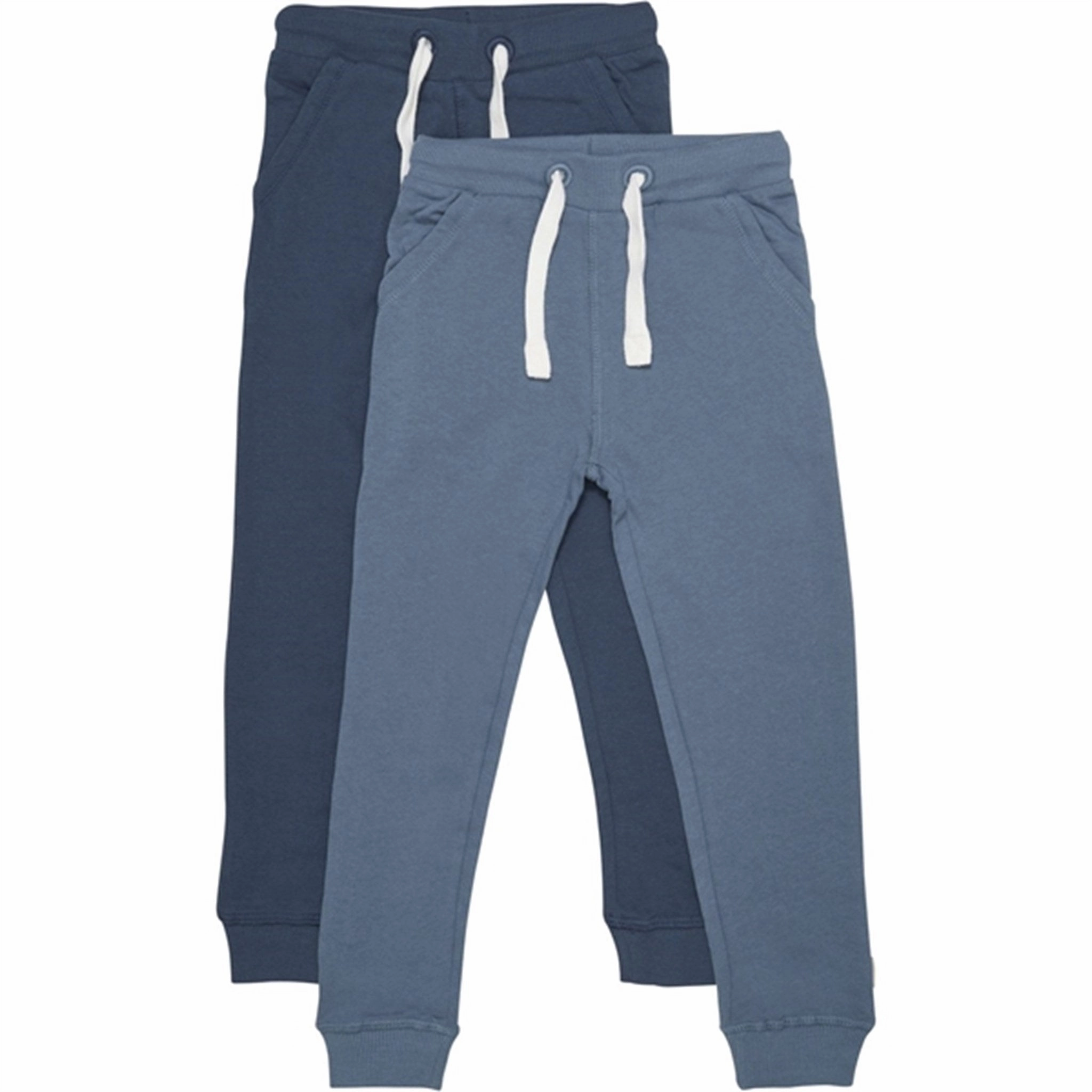 Street Style Minymo New Navy Sweatpants Basis 36 2-pack NOOS